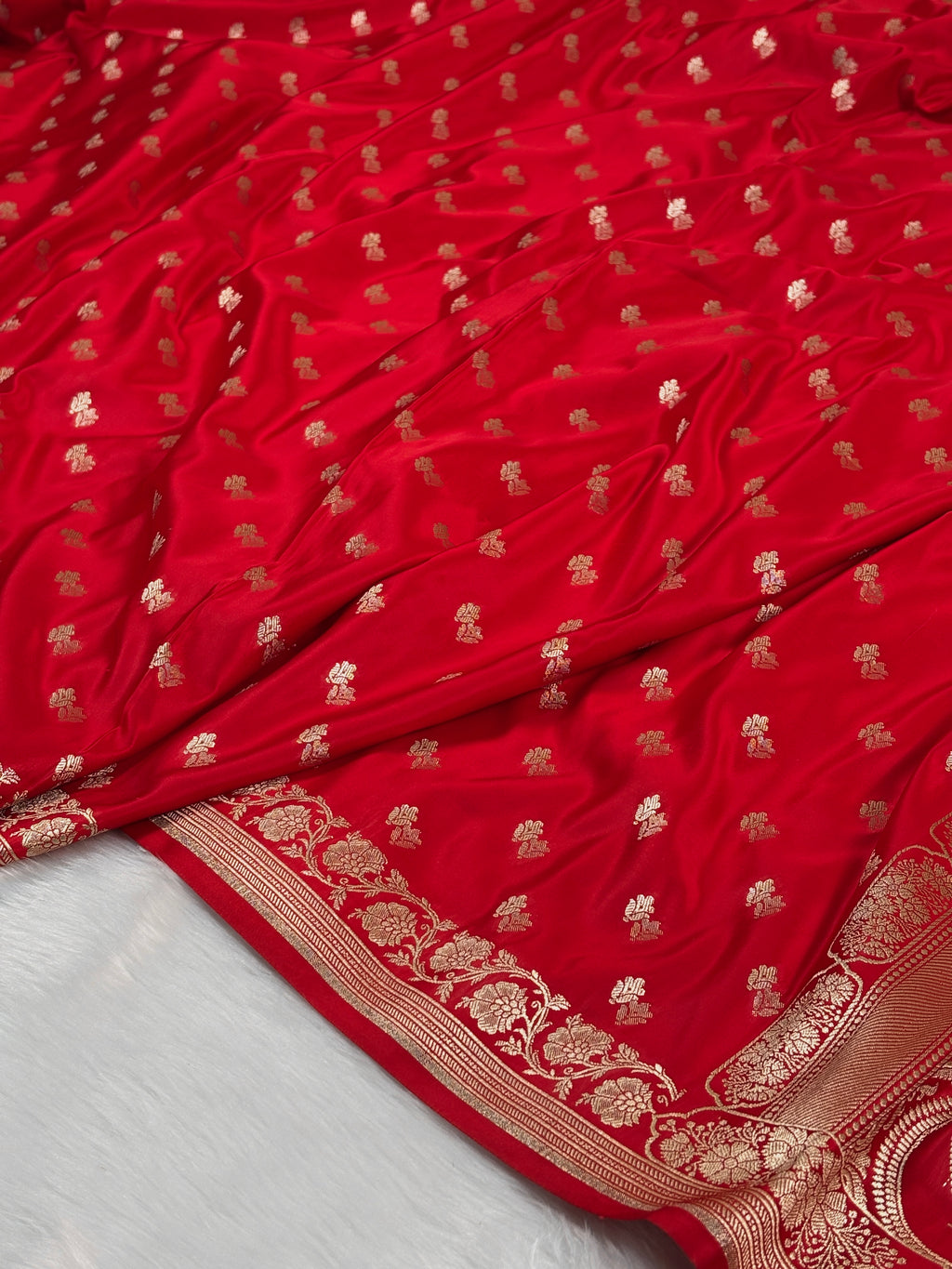 Mashru Katan Banarasi Saree