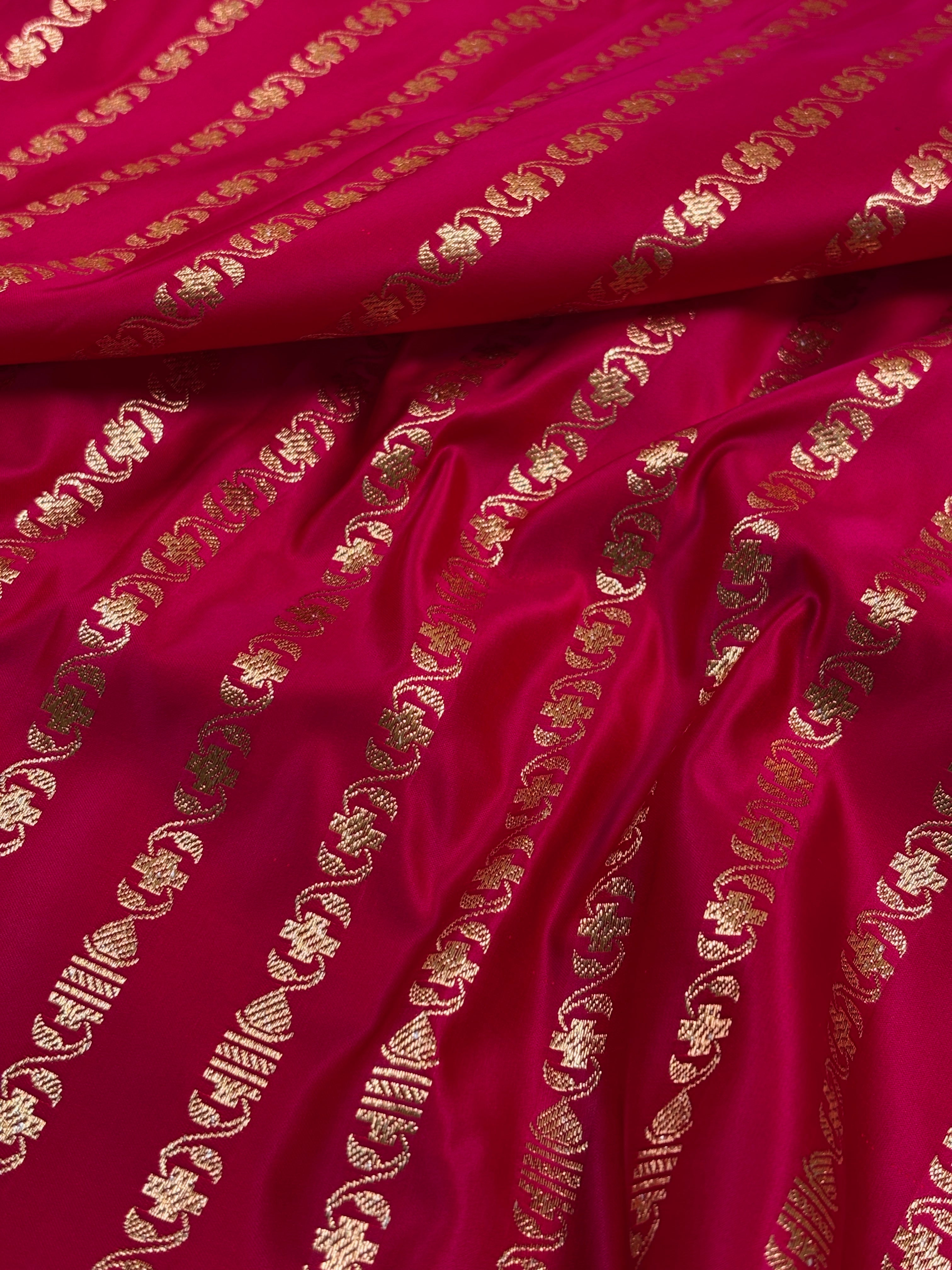 Premium Mashru Katan Banarasi Saree