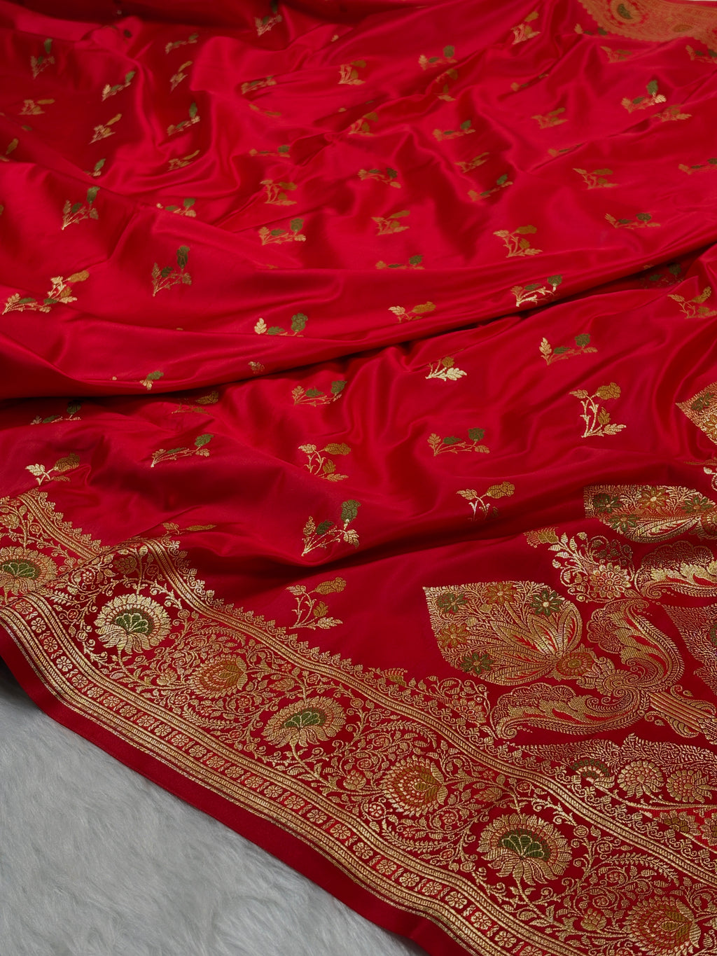 Premium Mashru Katan Banarasi Saree