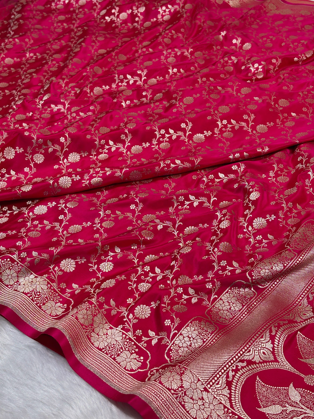 Mashru Katan Banarasi Saree