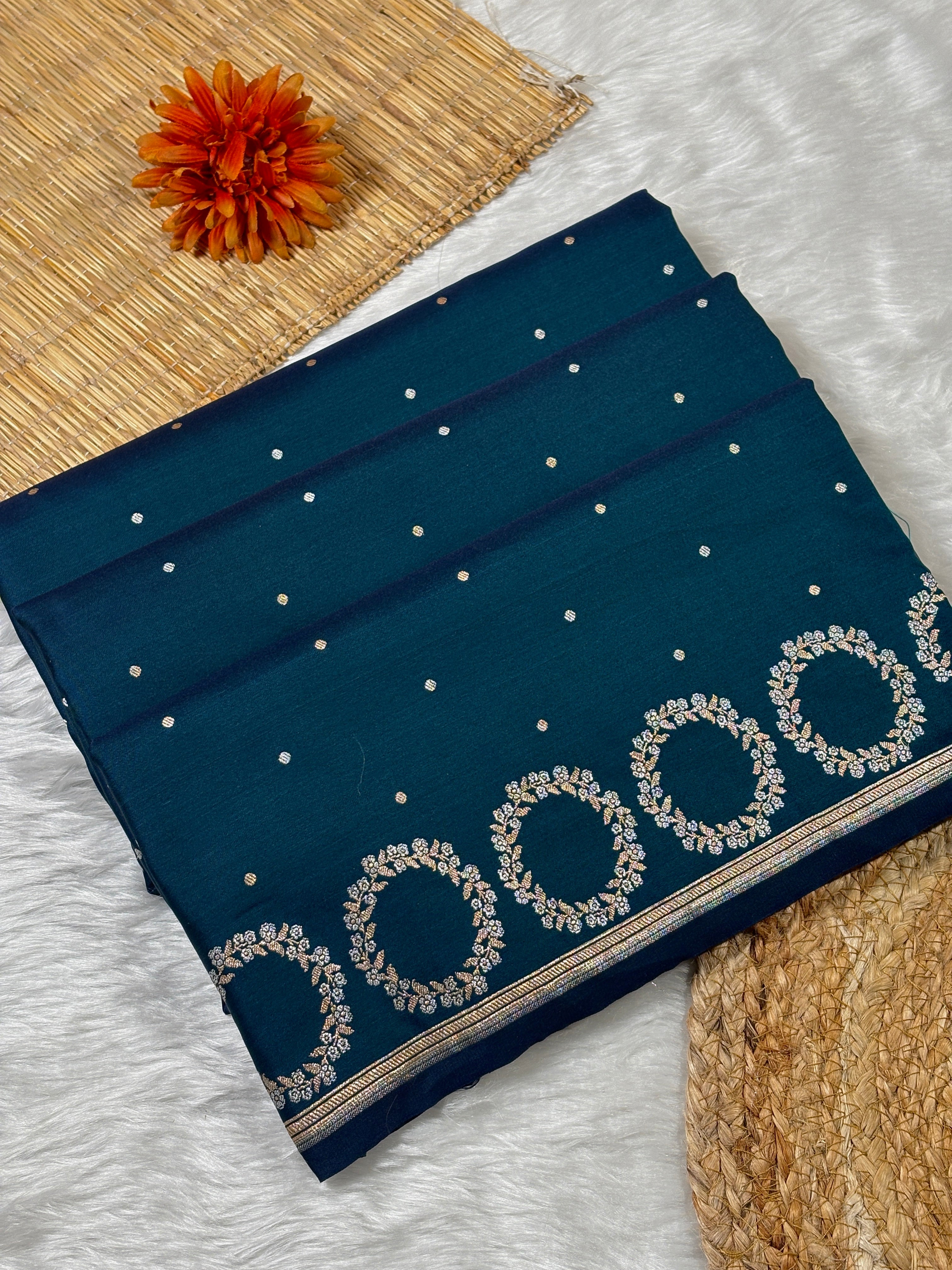 Premium Mashru Katan Banarasi Saree