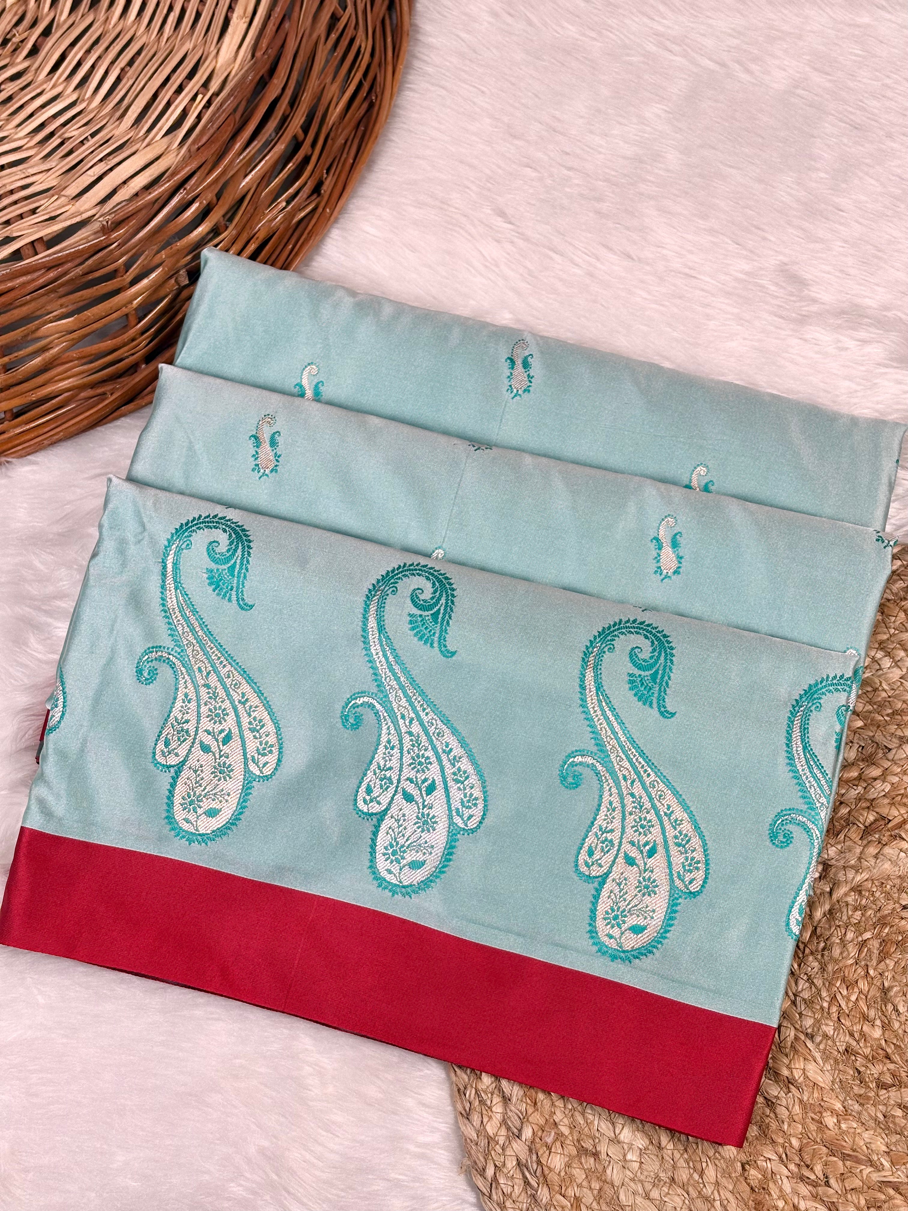 Mashru Katan Banarasi Saree