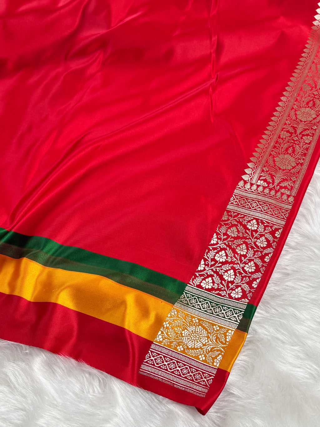 Mashru Katan Banarasi Saree