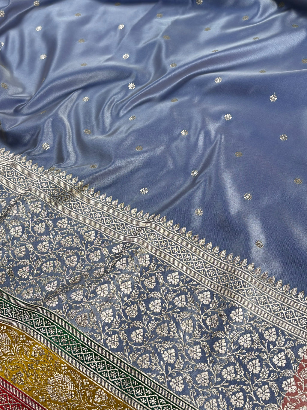 Mashru Katan Banarasi Saree