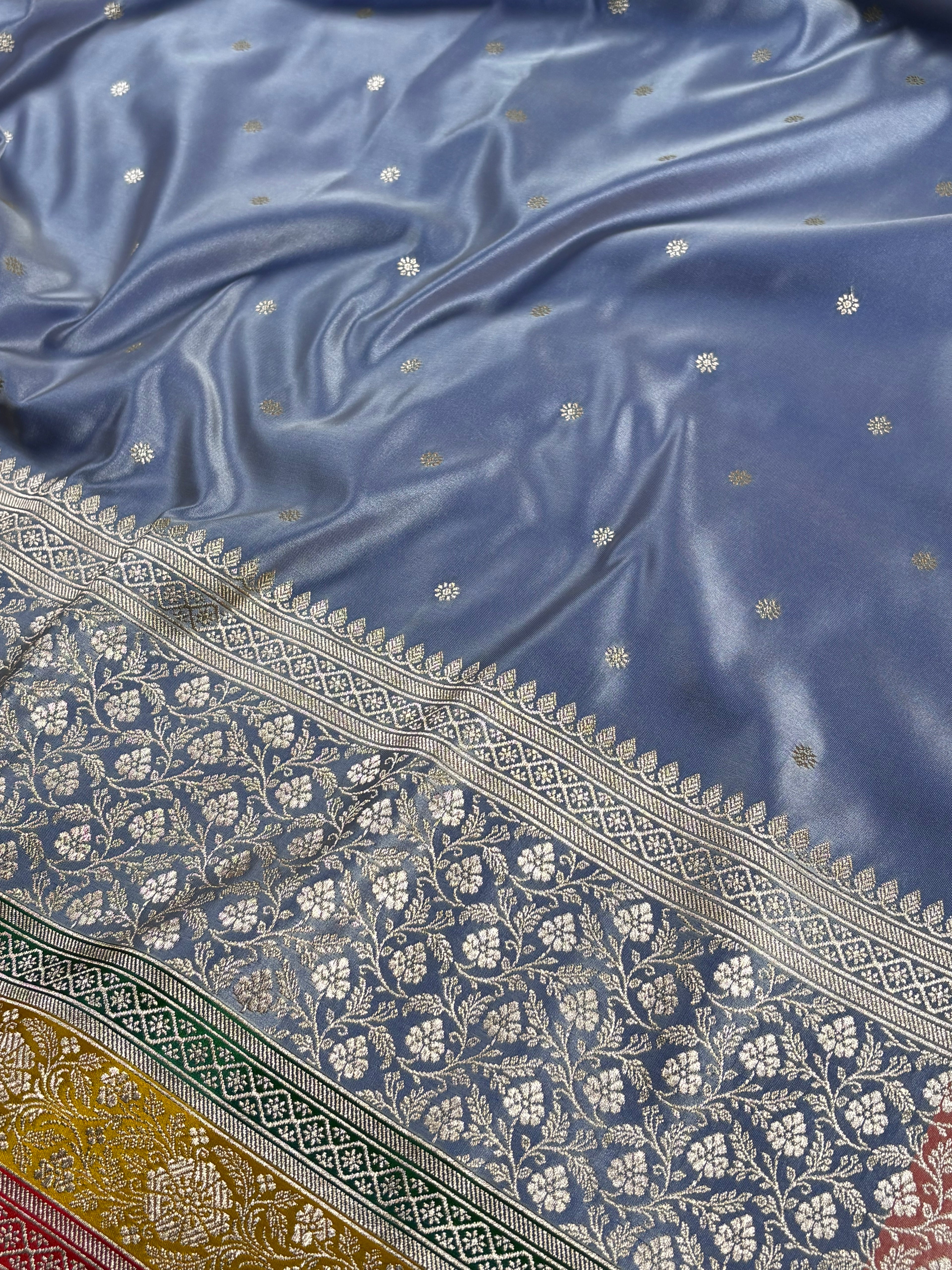 Mashru Katan Banarasi Saree