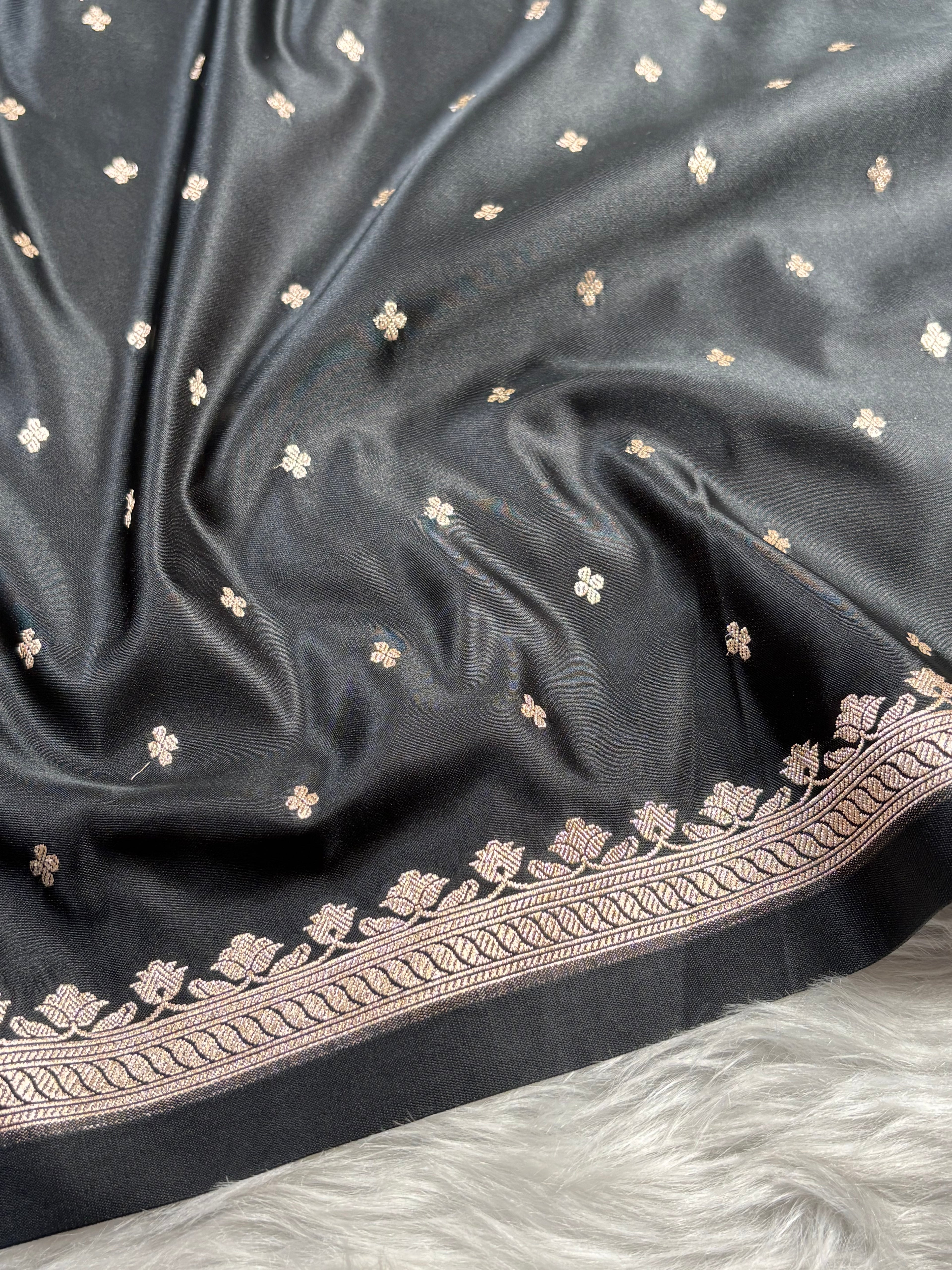 Mashru Katan Banarasi Saree