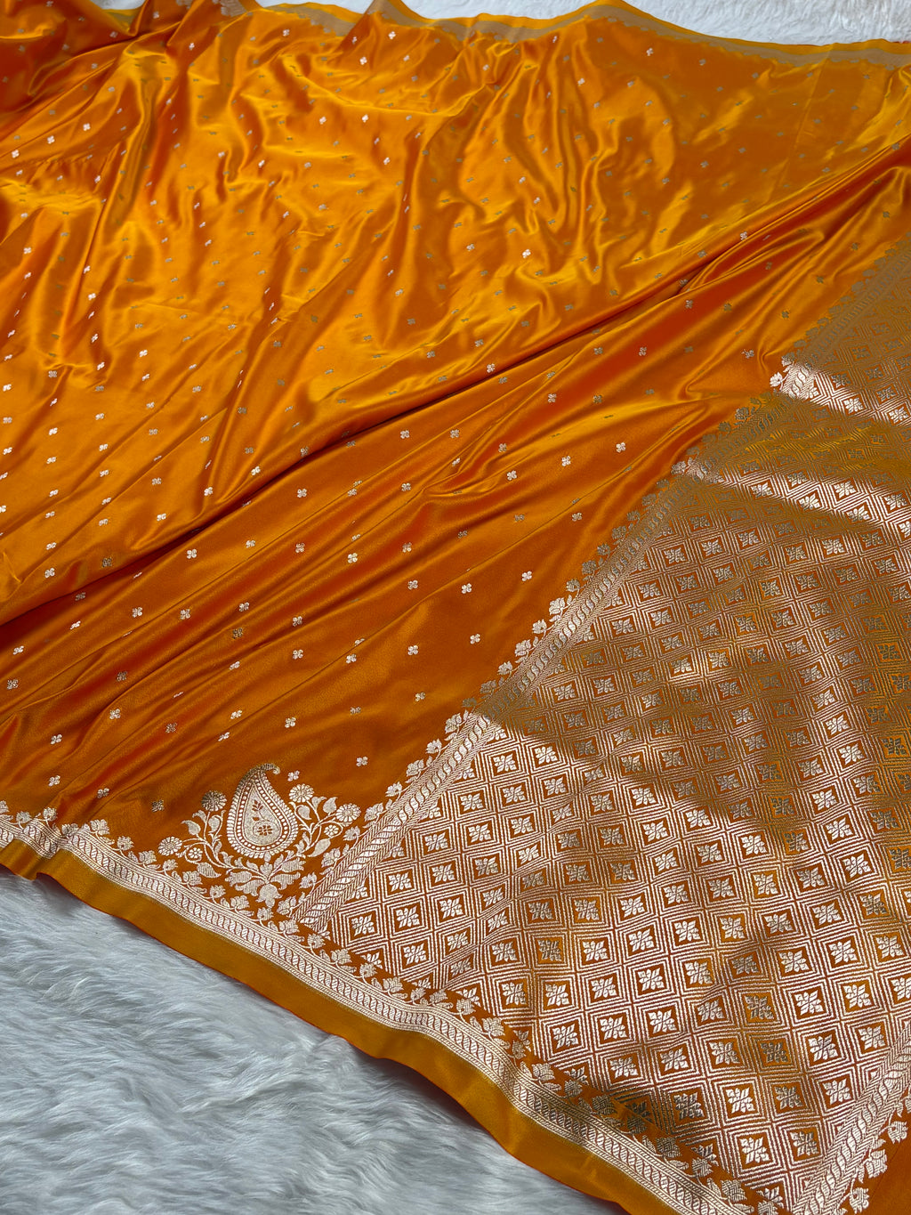 Mashru Katan Banarasi Saree