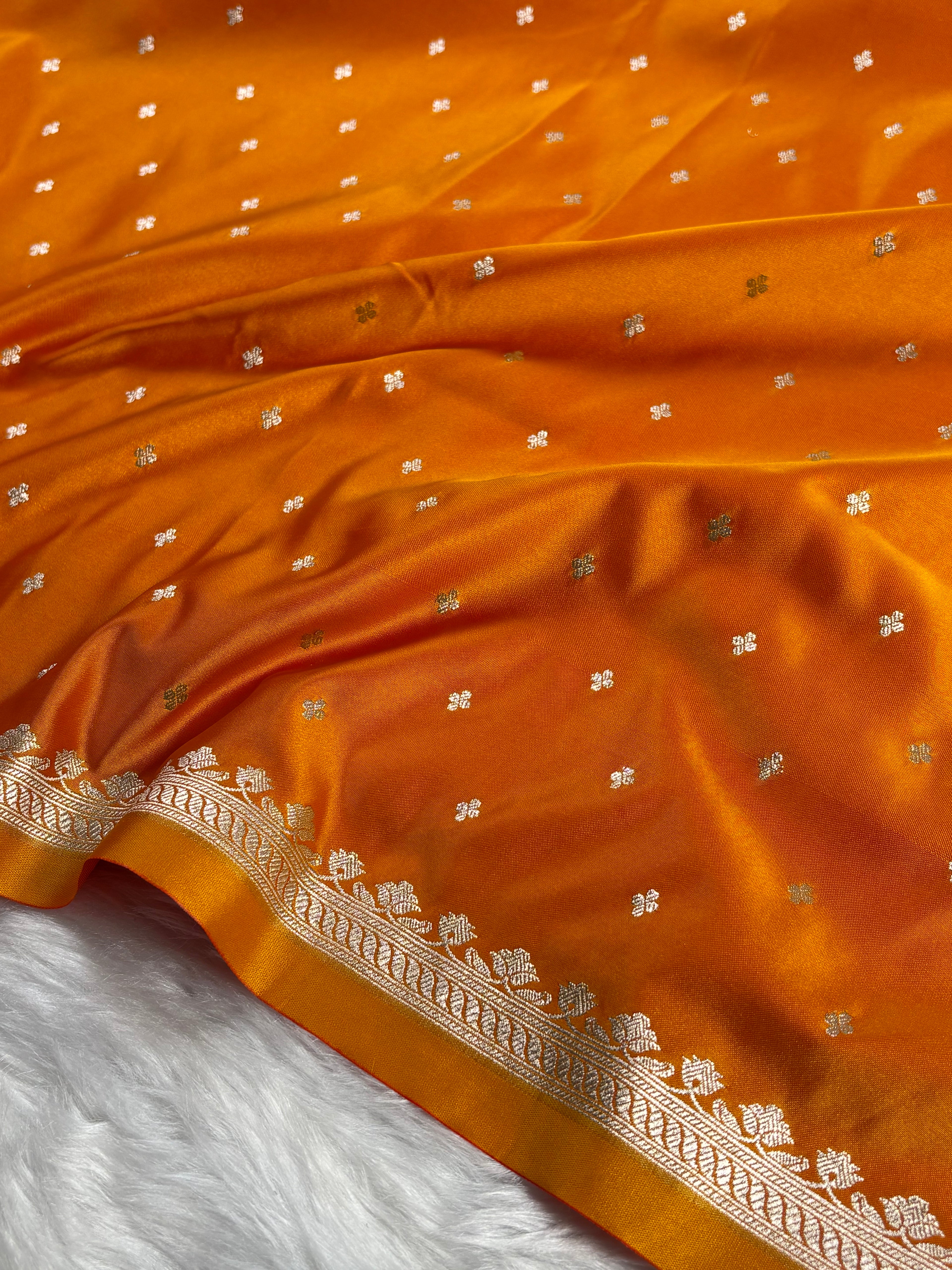 Mashru Katan Banarasi Saree