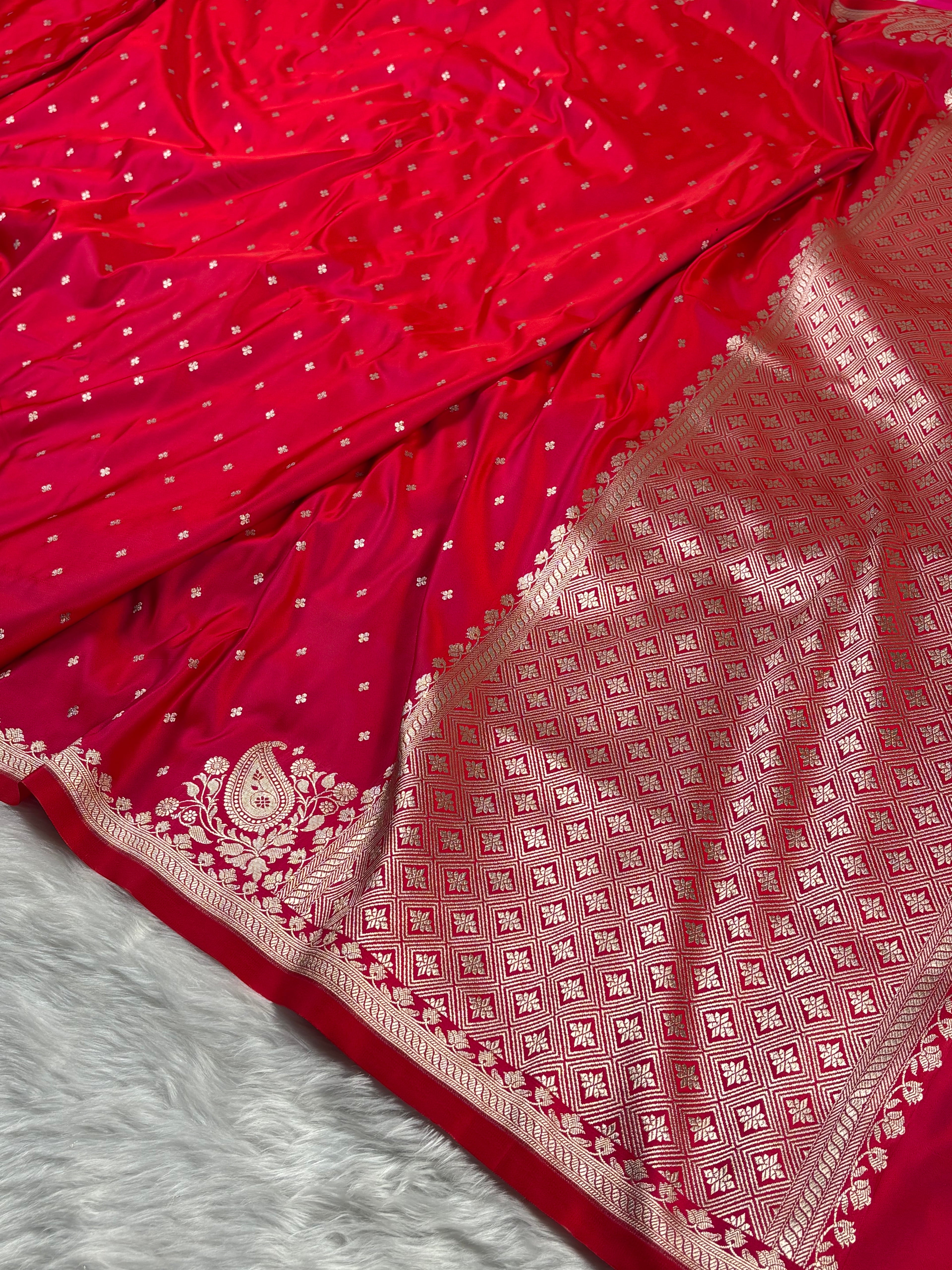 Mashru Katan Banarasi Saree