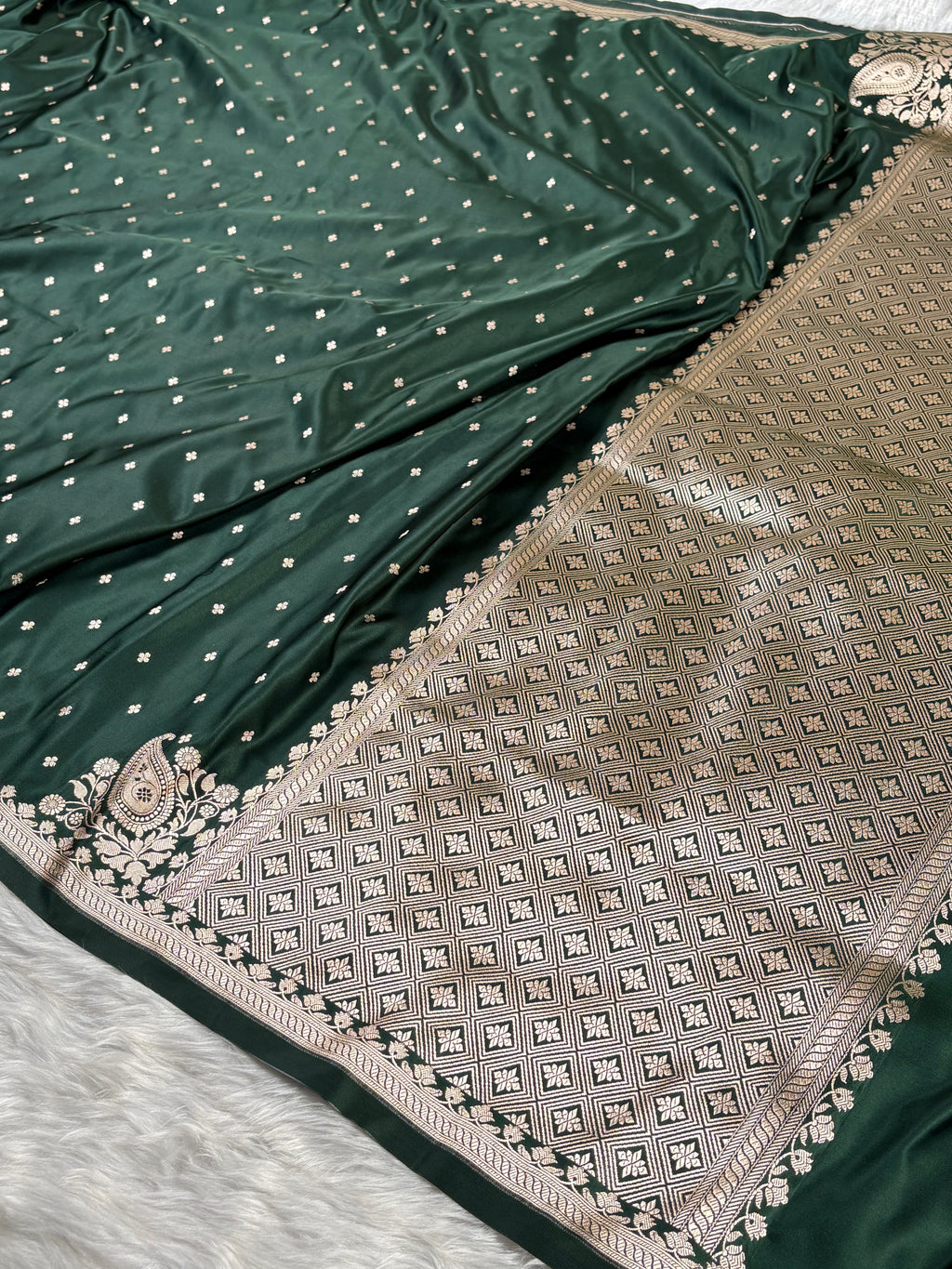 Mashru Katan Banarasi Saree