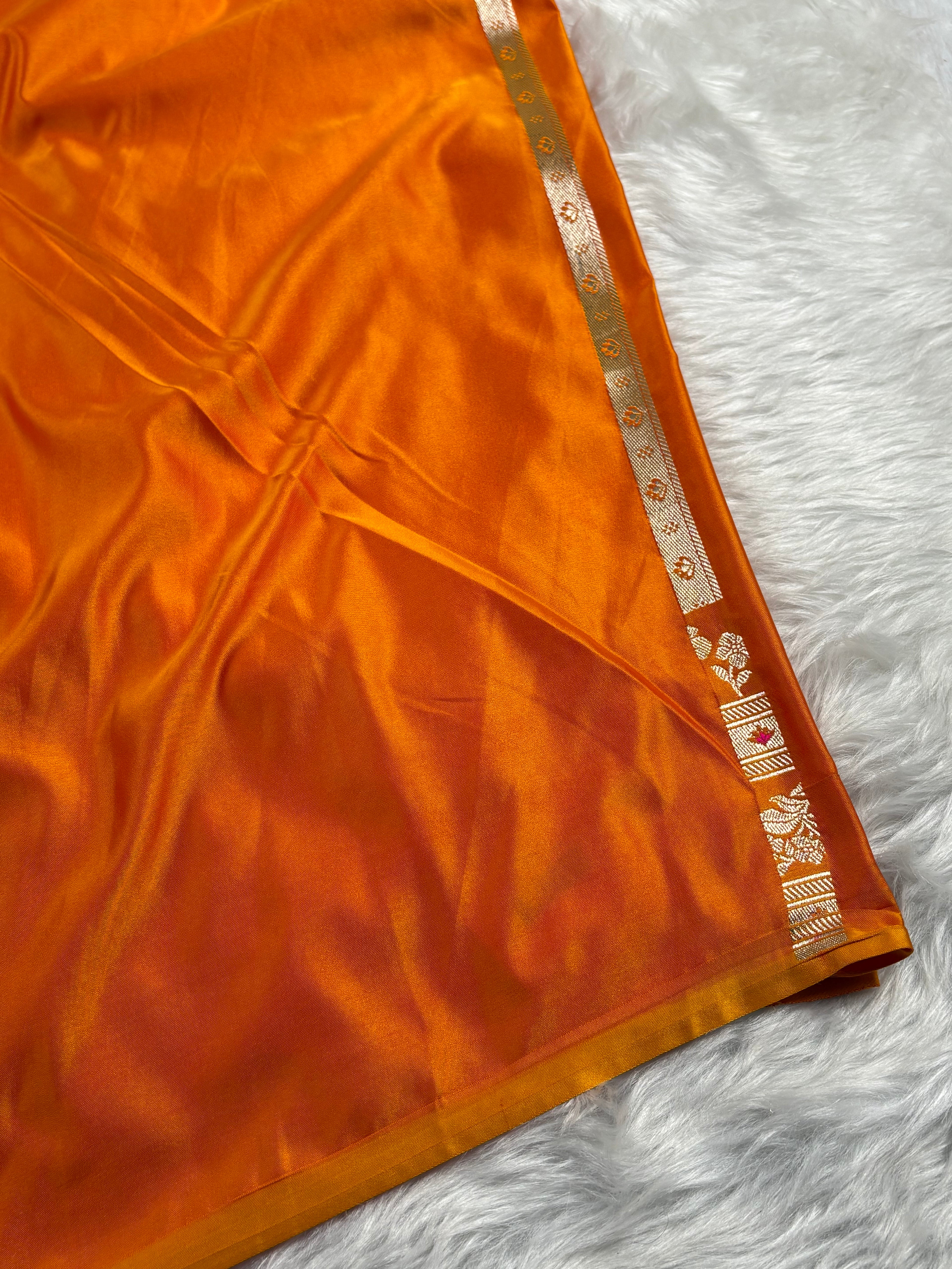 Mashru Katan Banarasi Saree