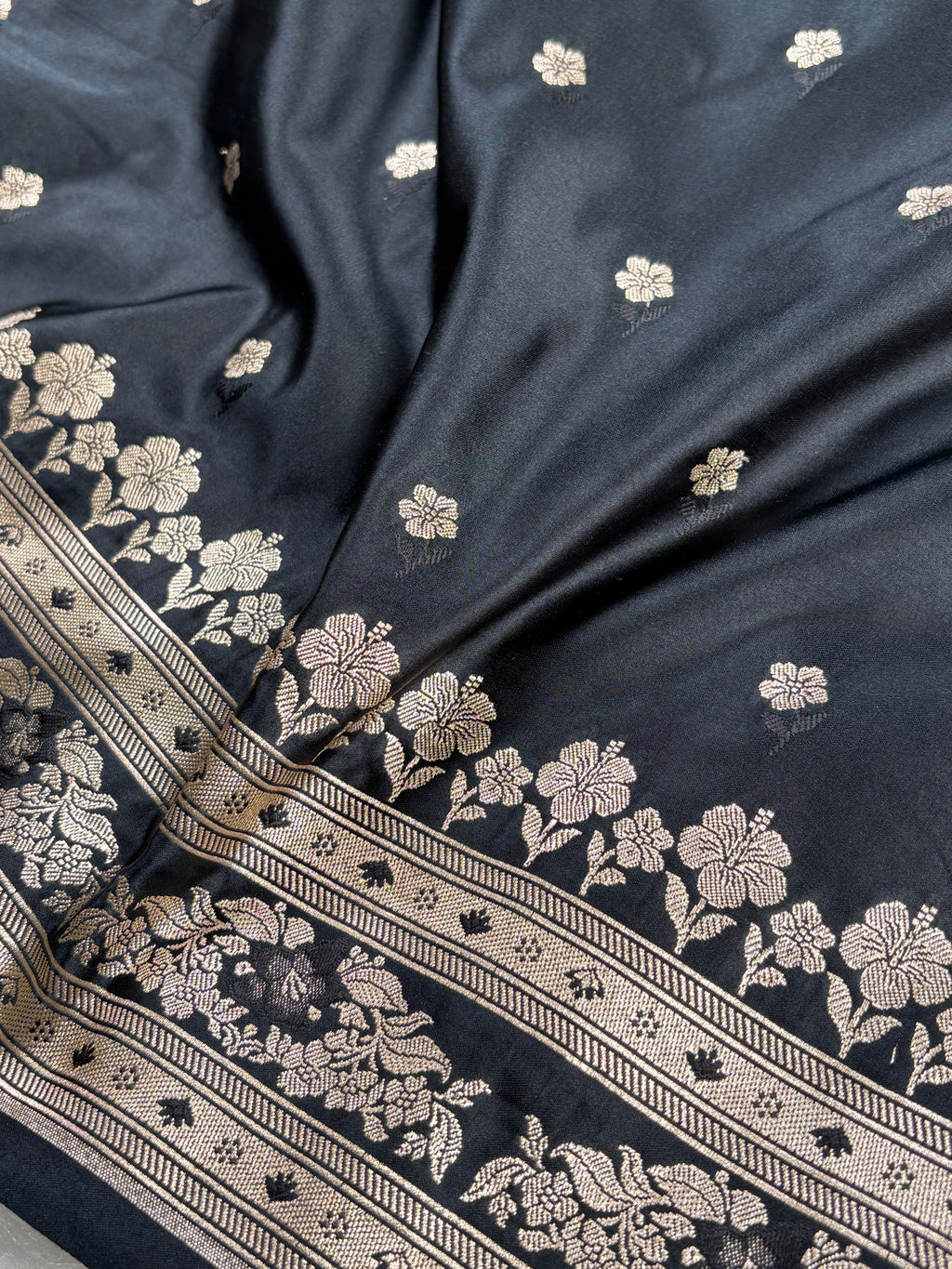 Mashru Katan Banarasi Saree