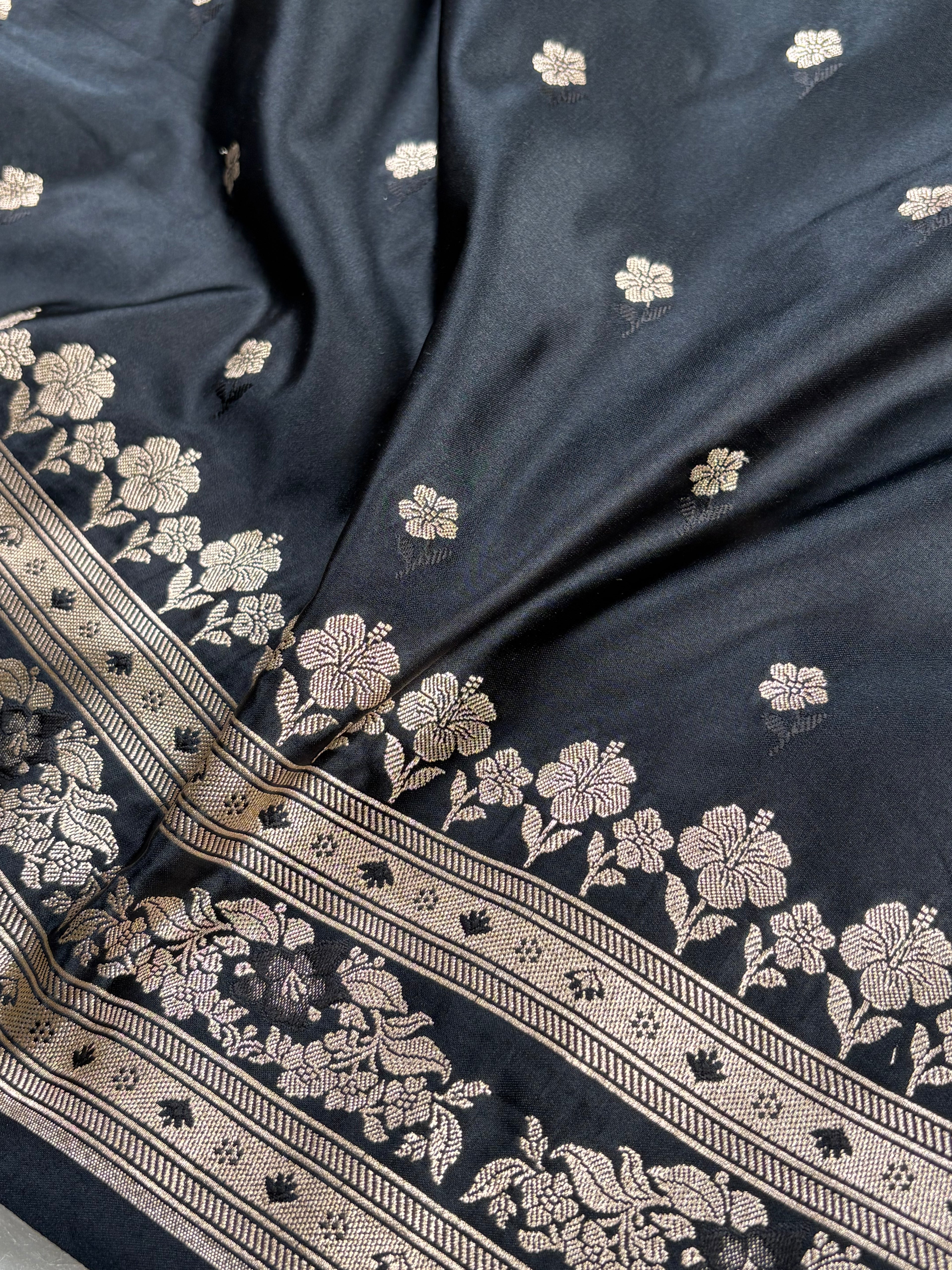 Mashru Katan Banarasi Saree
