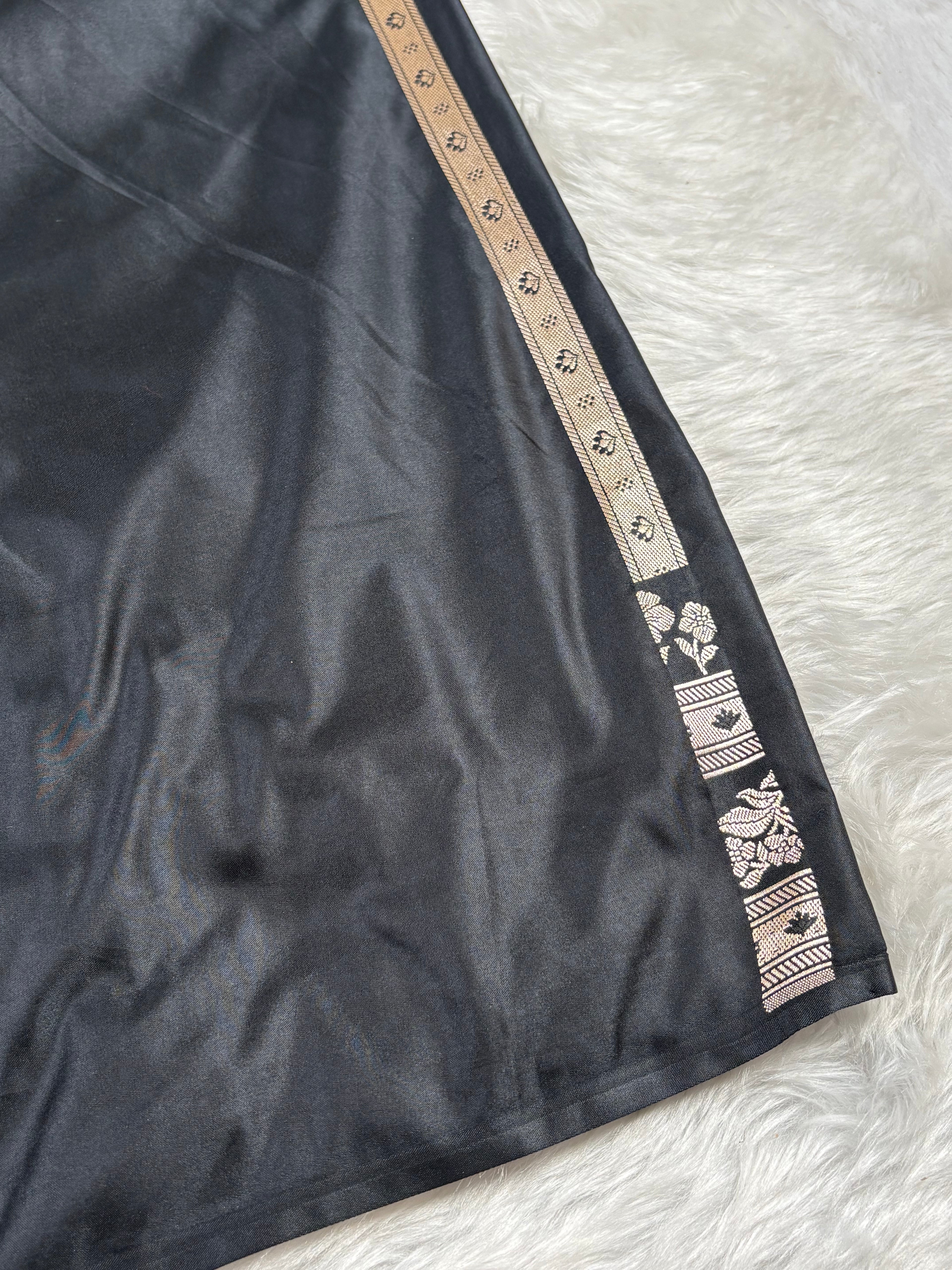 Mashru Katan Banarasi Saree
