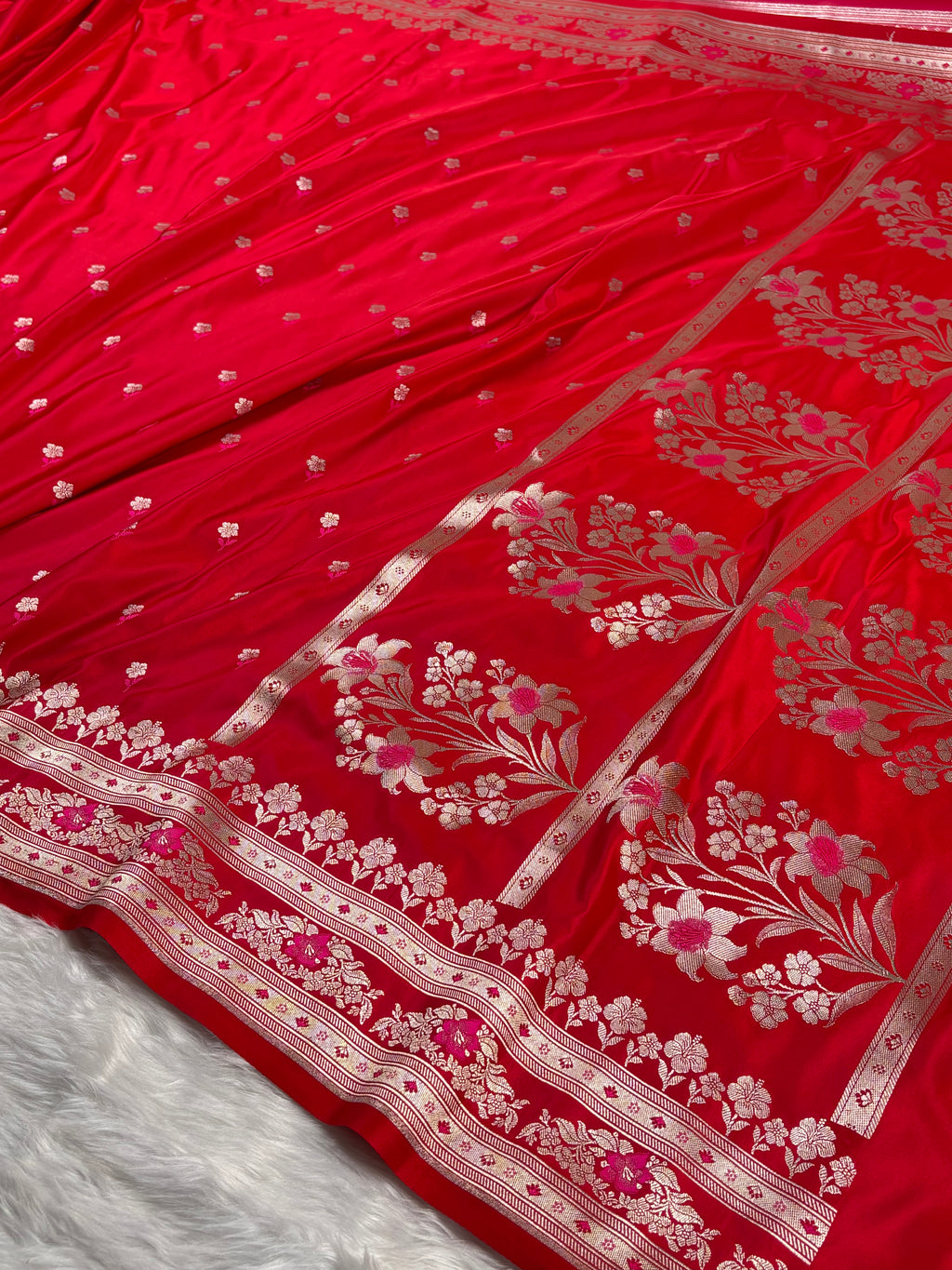 Mashru Katan Banarasi saree