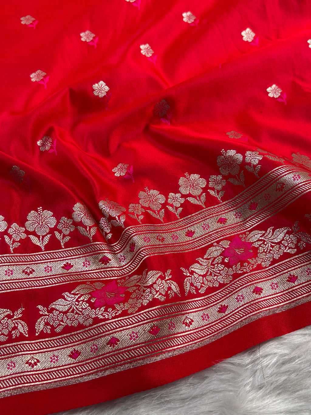 Mashru Katan Banarasi saree