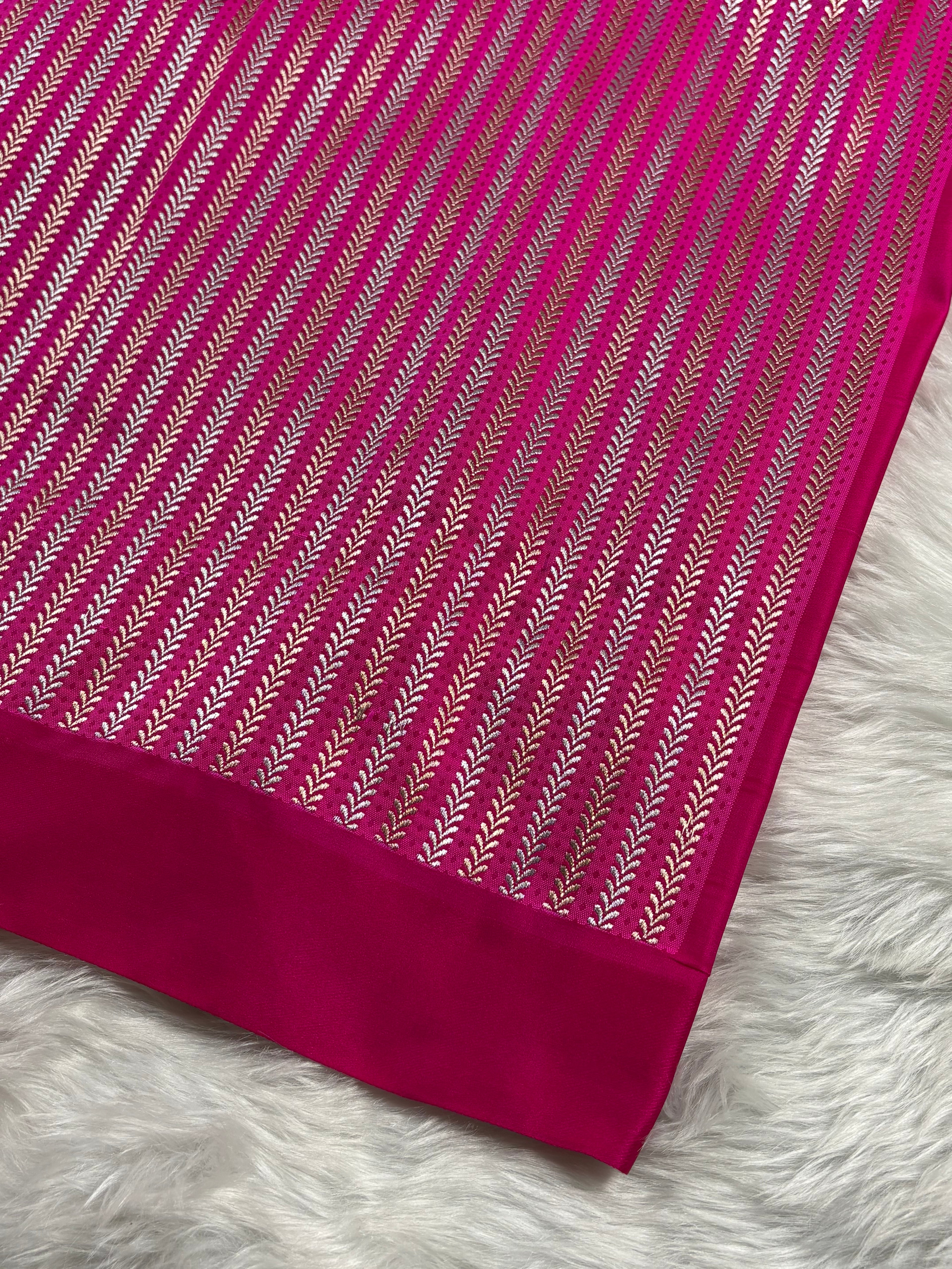 Mashru Katan Banarasi Saree
