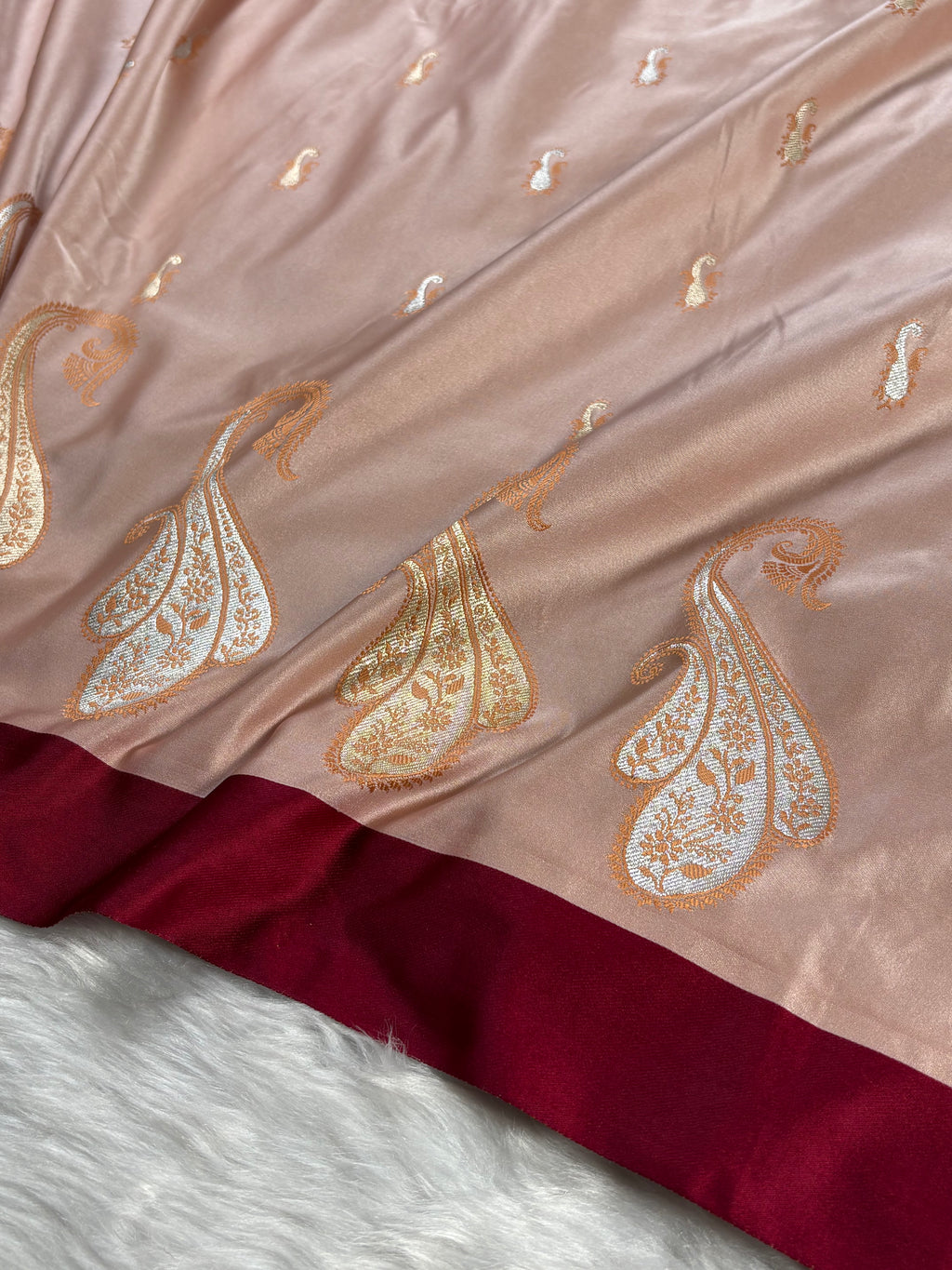 Mashru Katan Banarasi Saree