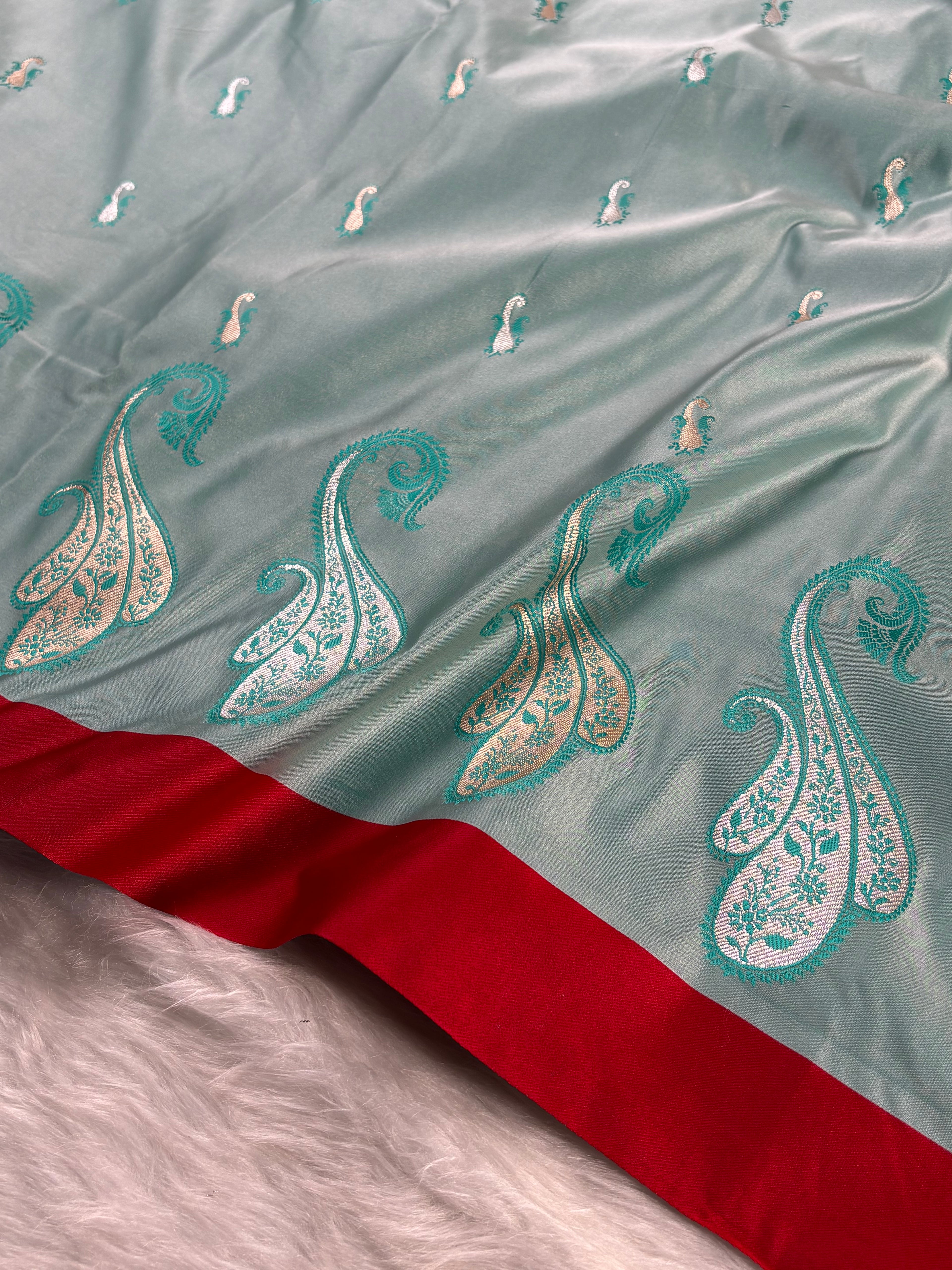 Mashru Katan Banarasi Saree