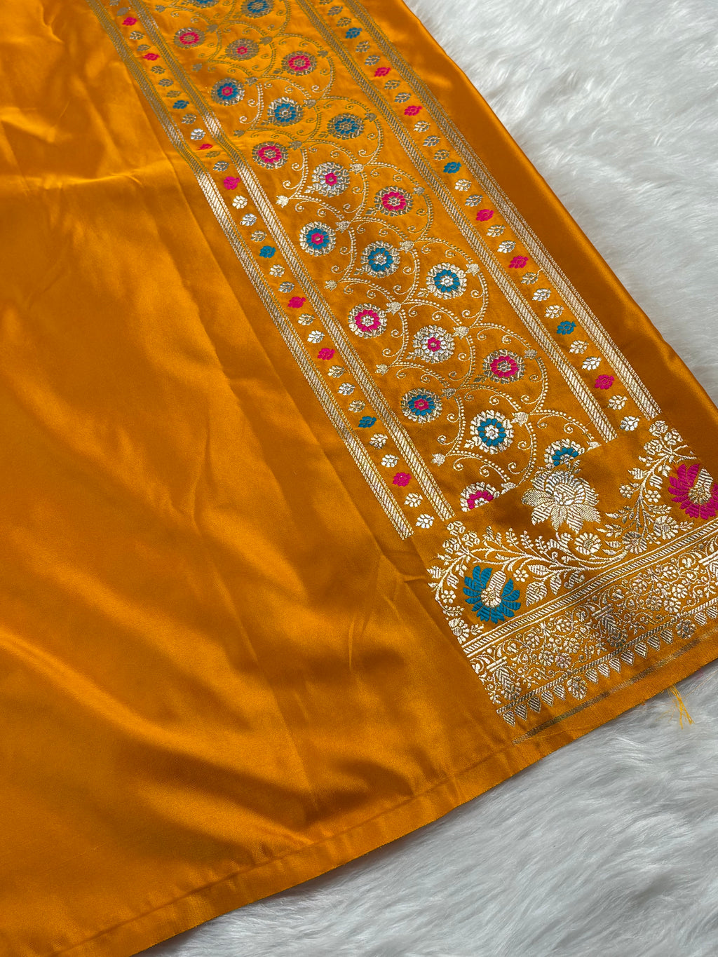 Premium Mashru Katan Banarasi Saree
