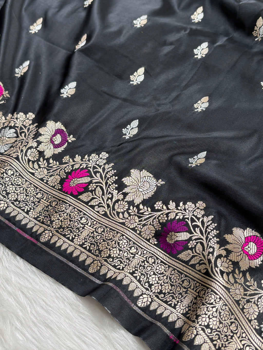 Premium Mashru Katan Banarasi Saree