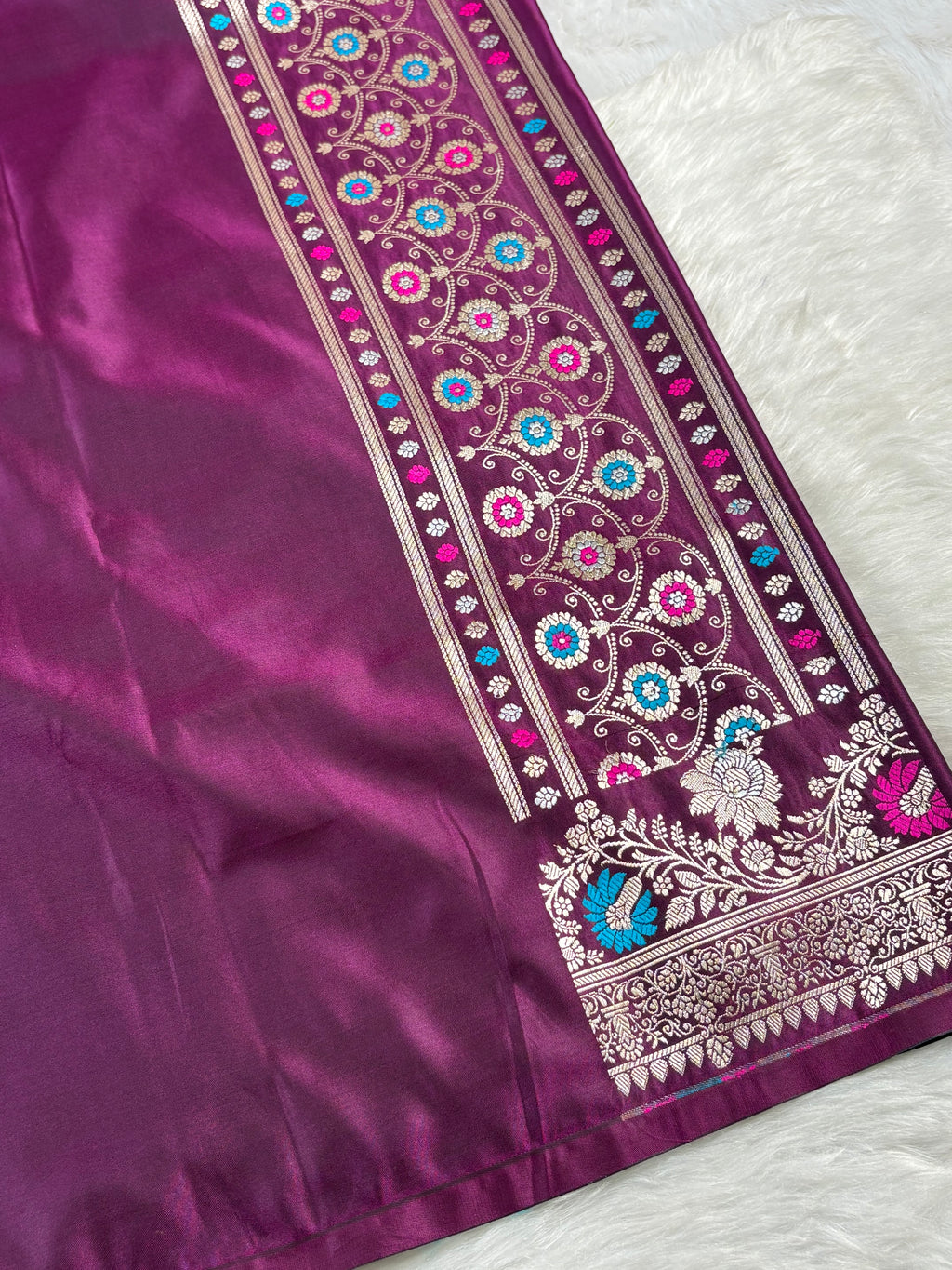 Premium Masrhu Katan Banarasi Saree