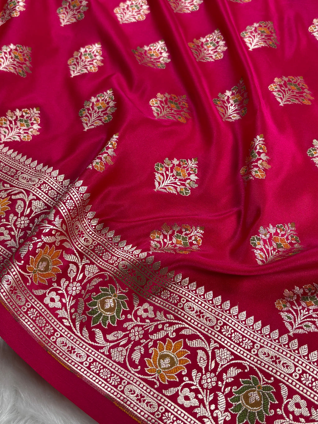Premium Mashru Katan Banarasi Saree