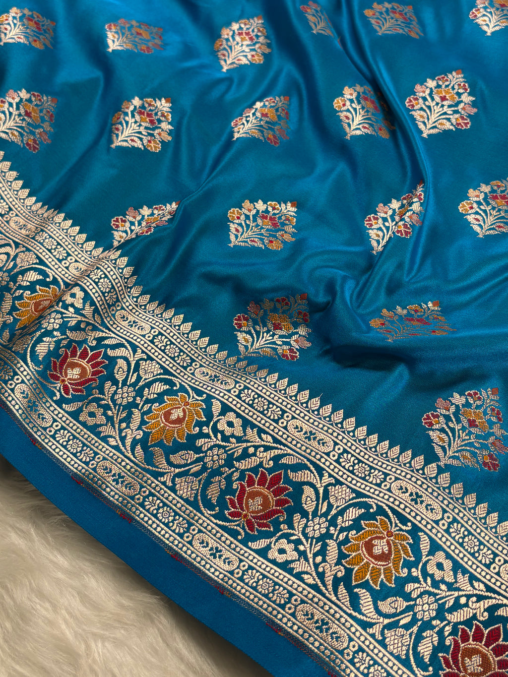Premium Mashru Katan Banarasi Saree