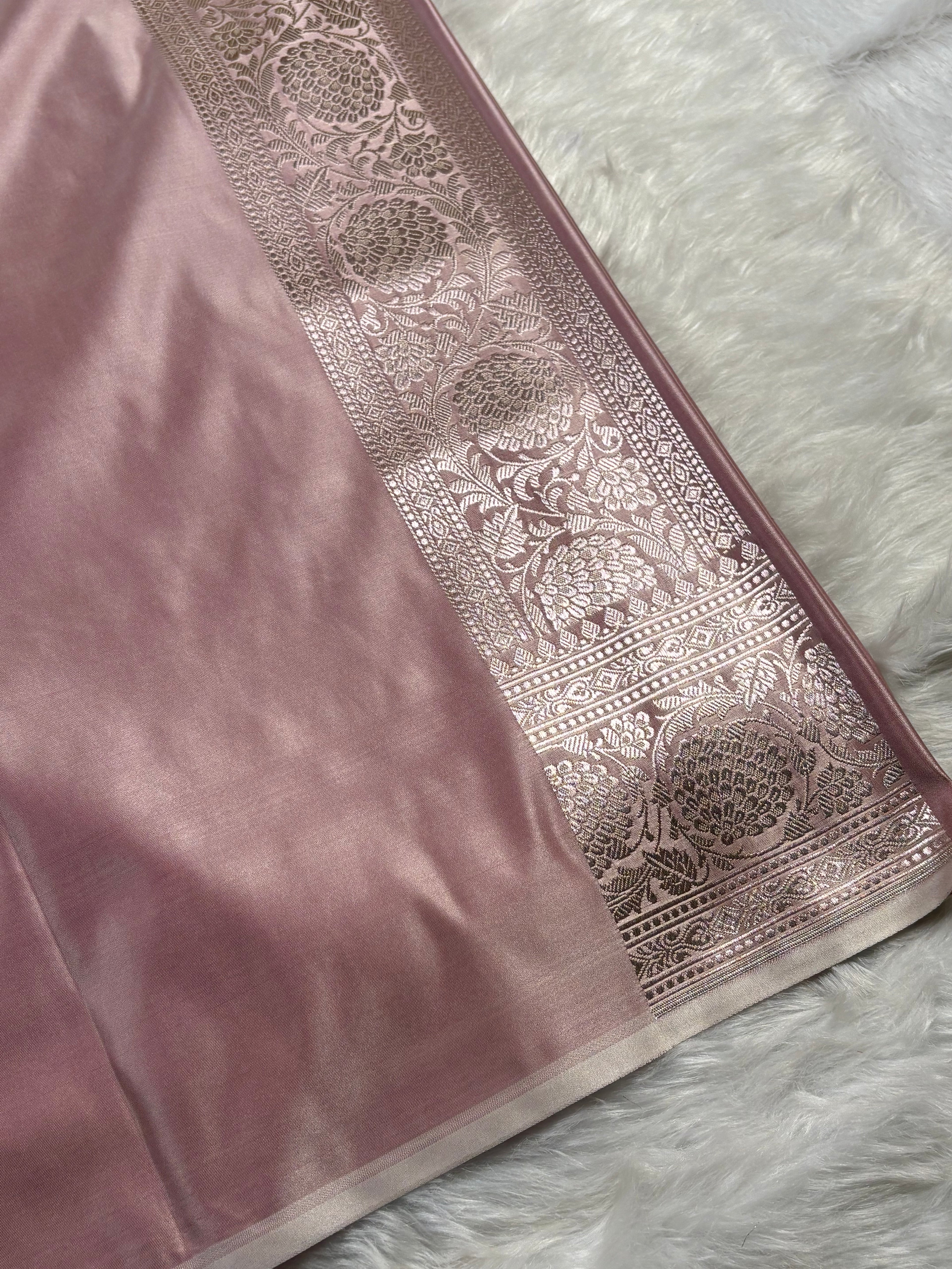 Mashru Katan Banarasi Saree