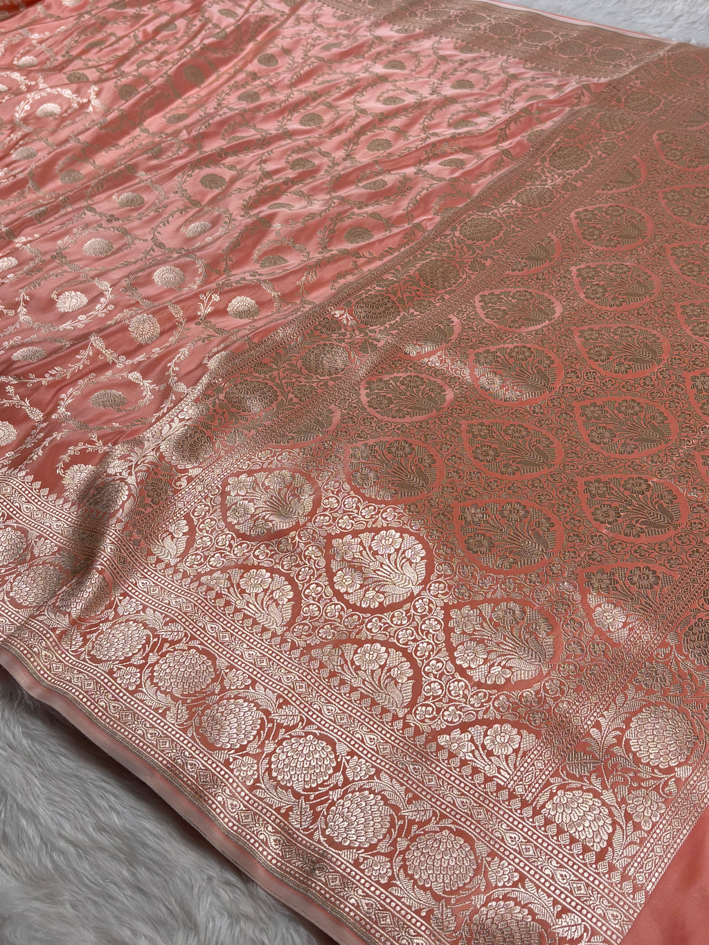 Mashru Katan Banarasi Saree