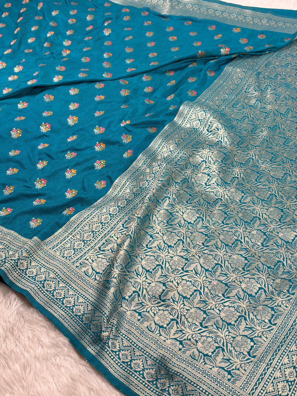 Banarasi Linen Pashmina Saree