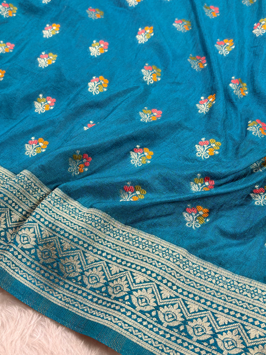 Banarasi Linen Pashmina Saree