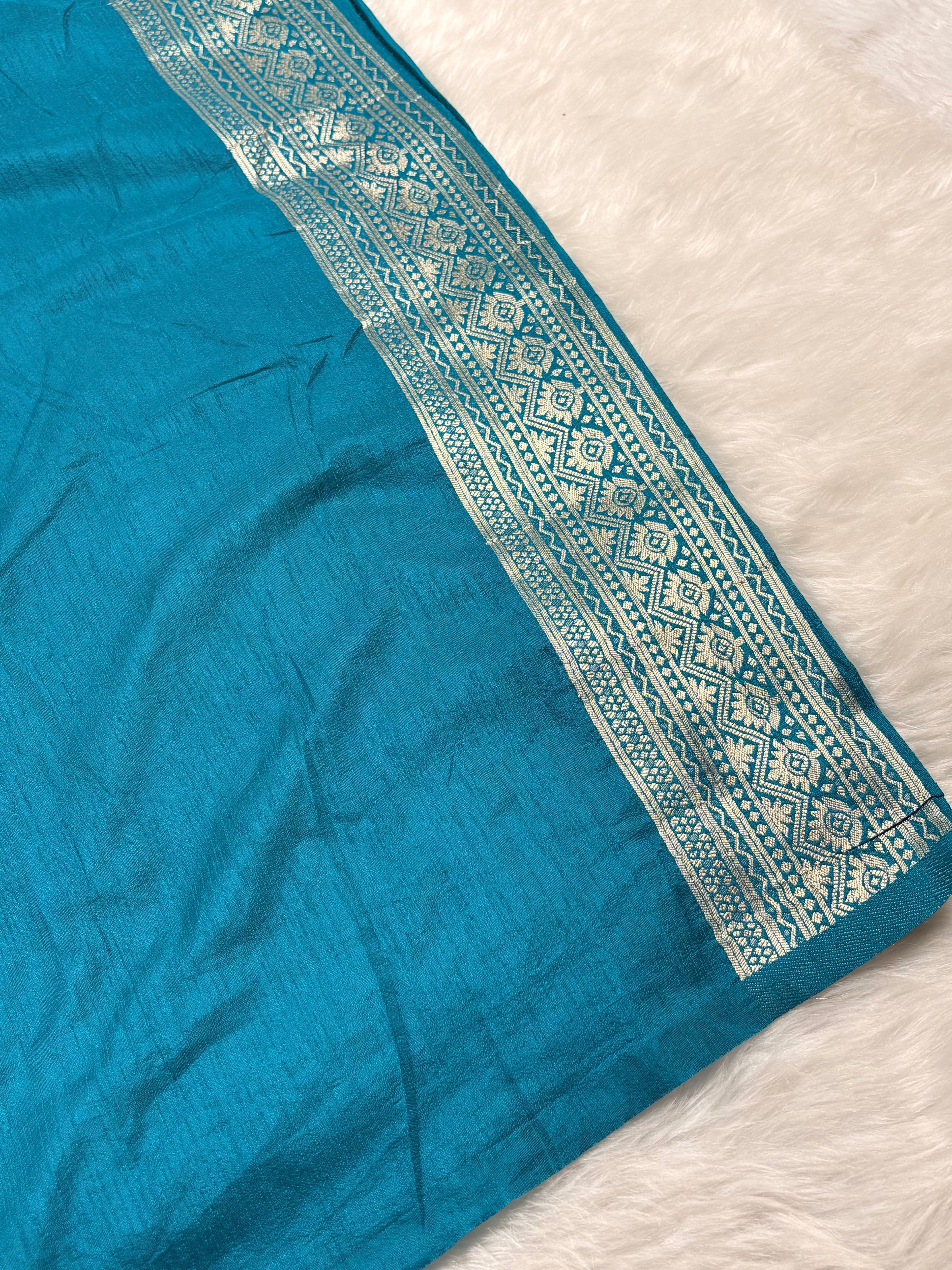 Banarasi Linen Pashmina Saree