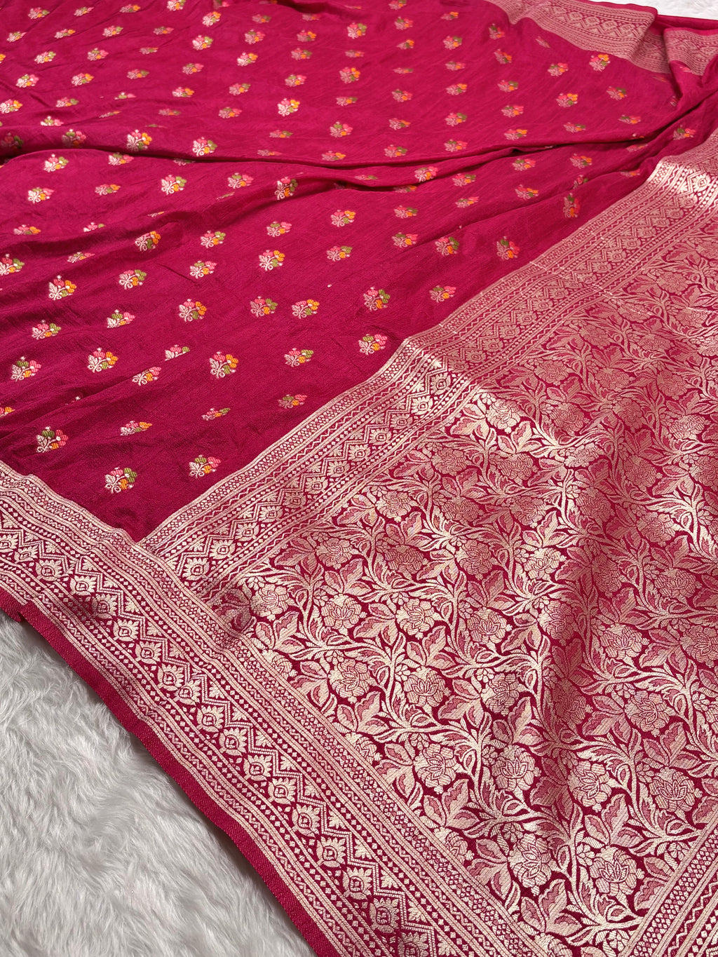 Banarasi Linen Pashmina Saree