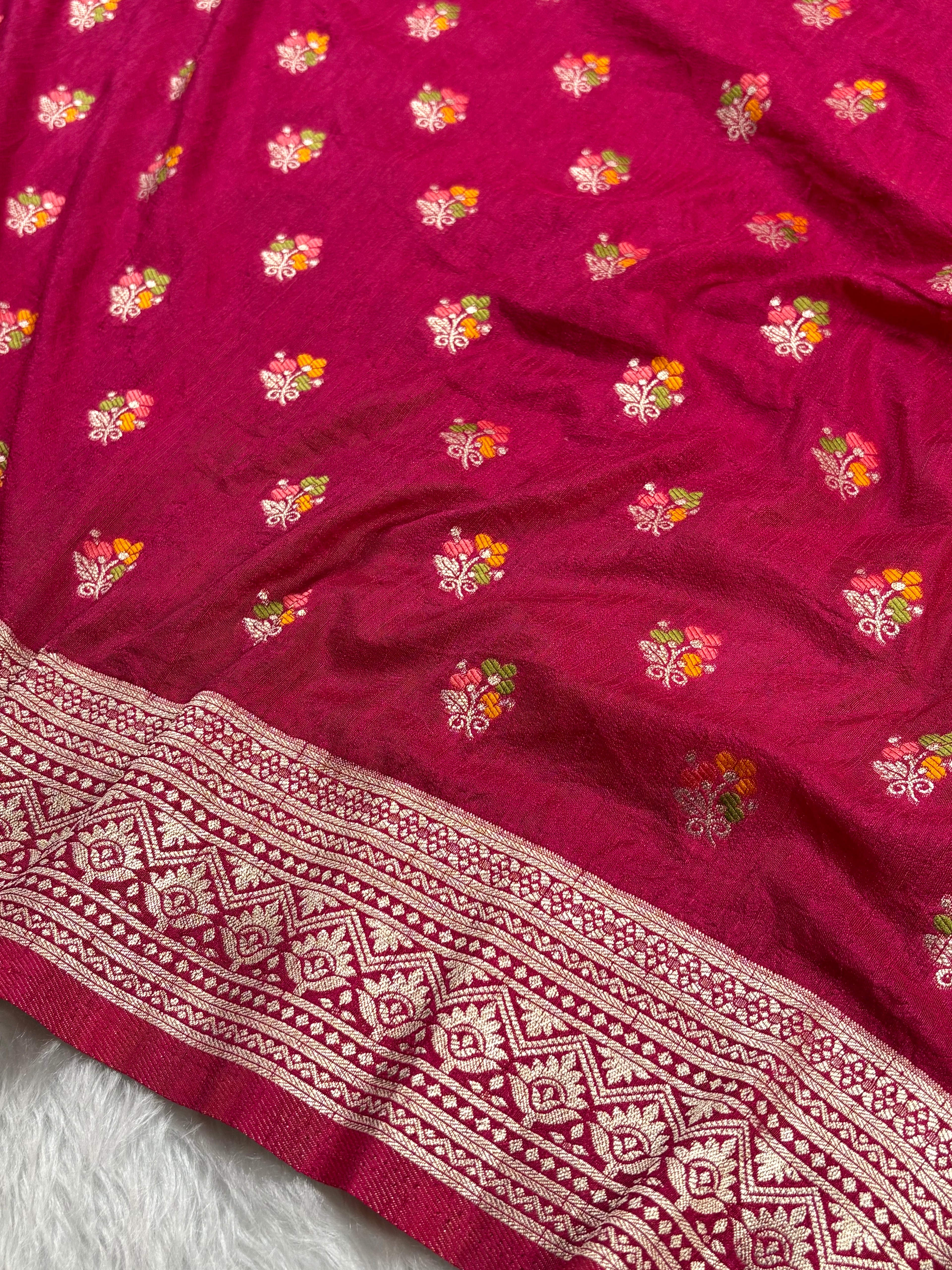 Banarasi Linen Pashmina Saree