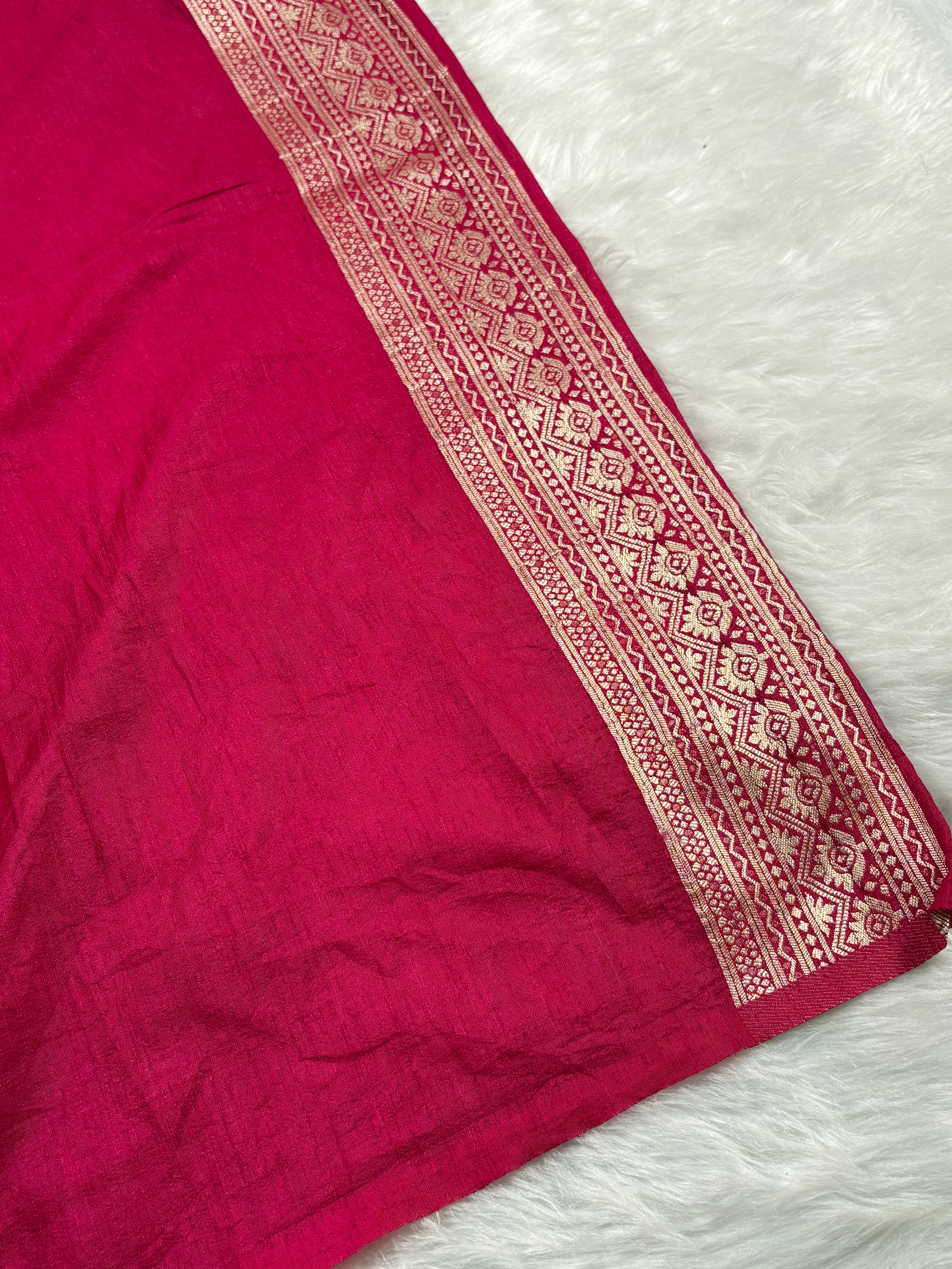 Banarasi Linen Pashmina Saree