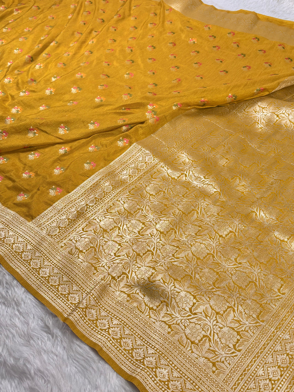 Banarasi Linen Pashmina Saree