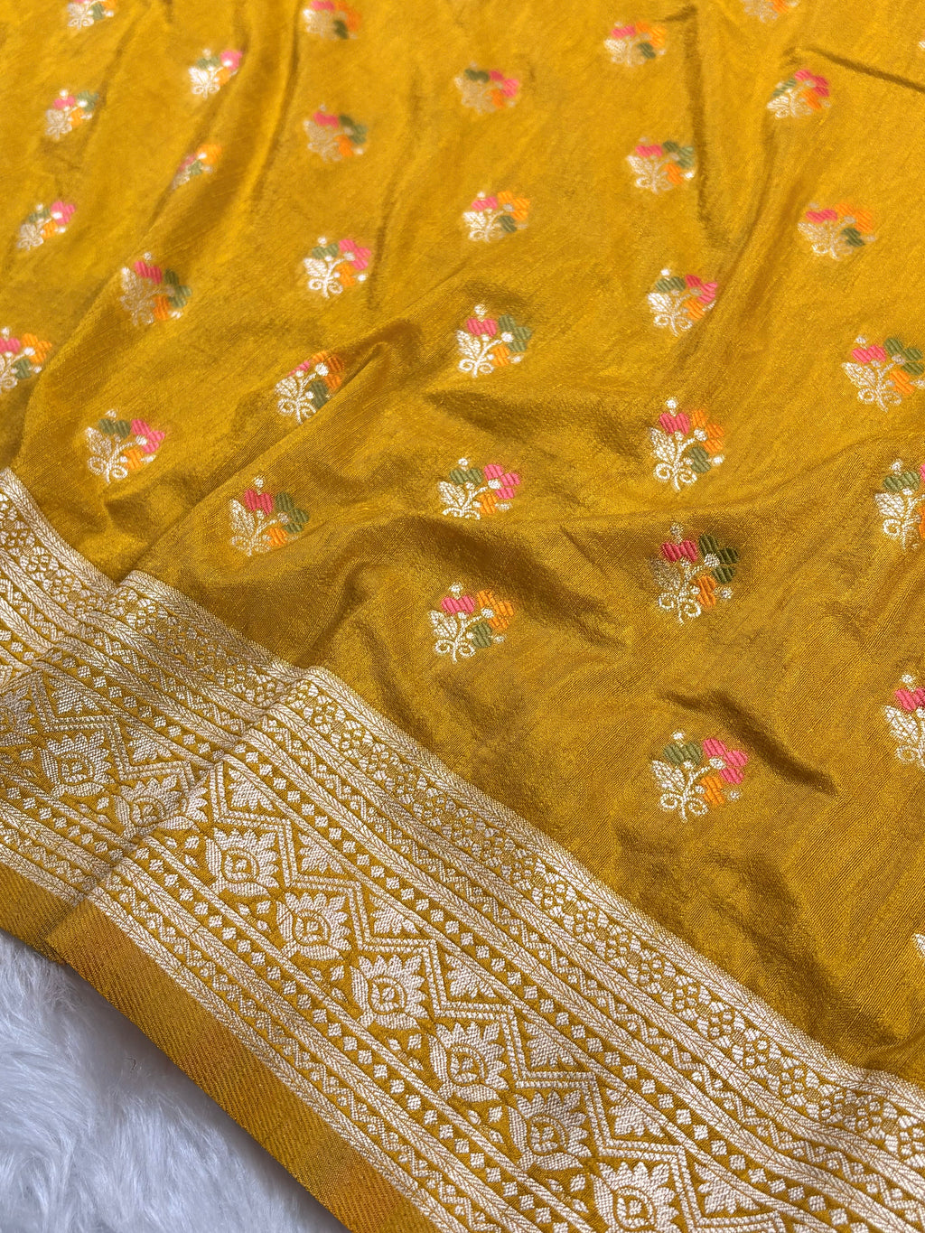 Banarasi Linen Pashmina Saree
