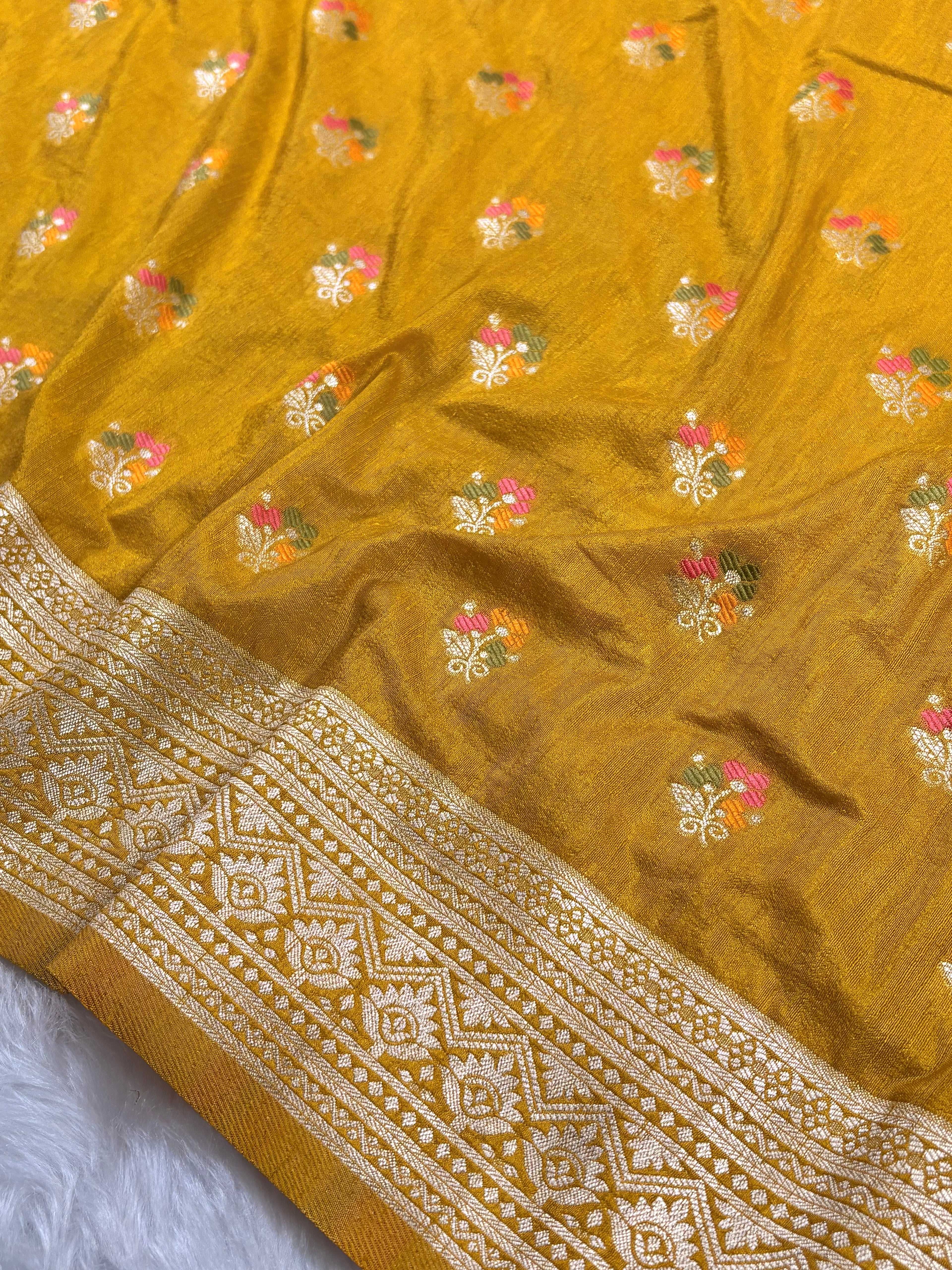 Banarasi Linen Pashmina Saree