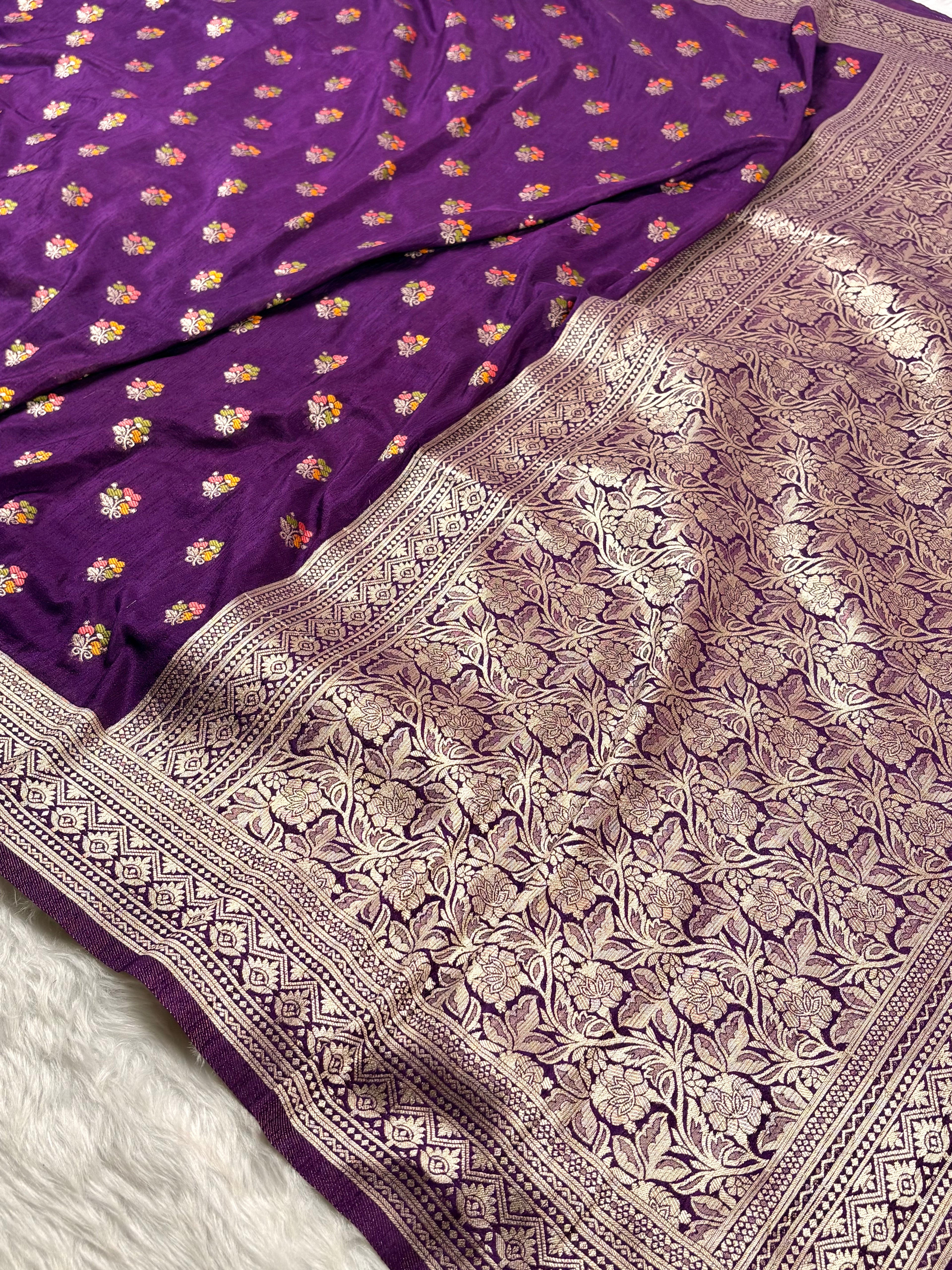 Banarasi Linen Pashmina Saree