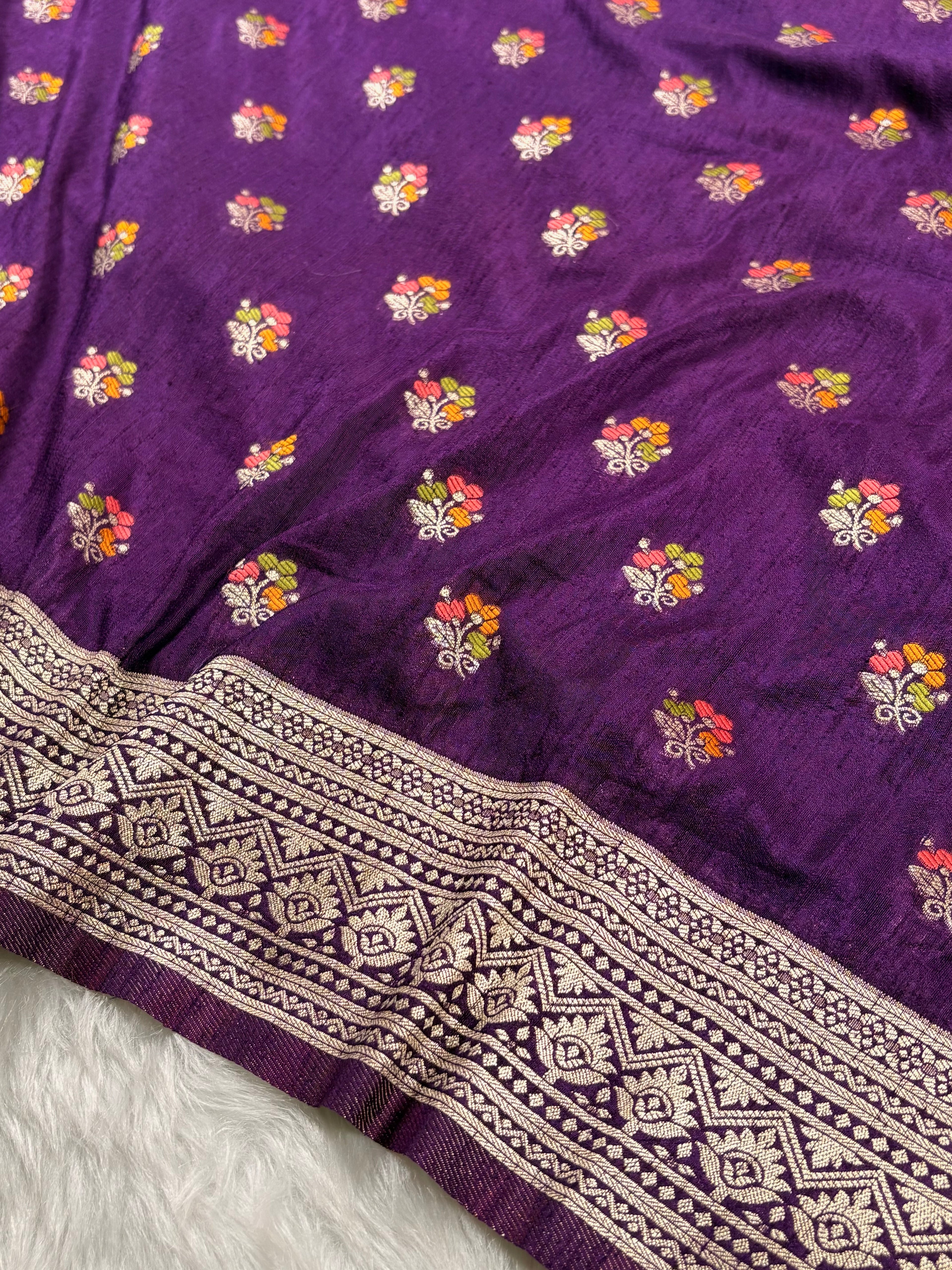 Banarasi Linen Pashmina Saree