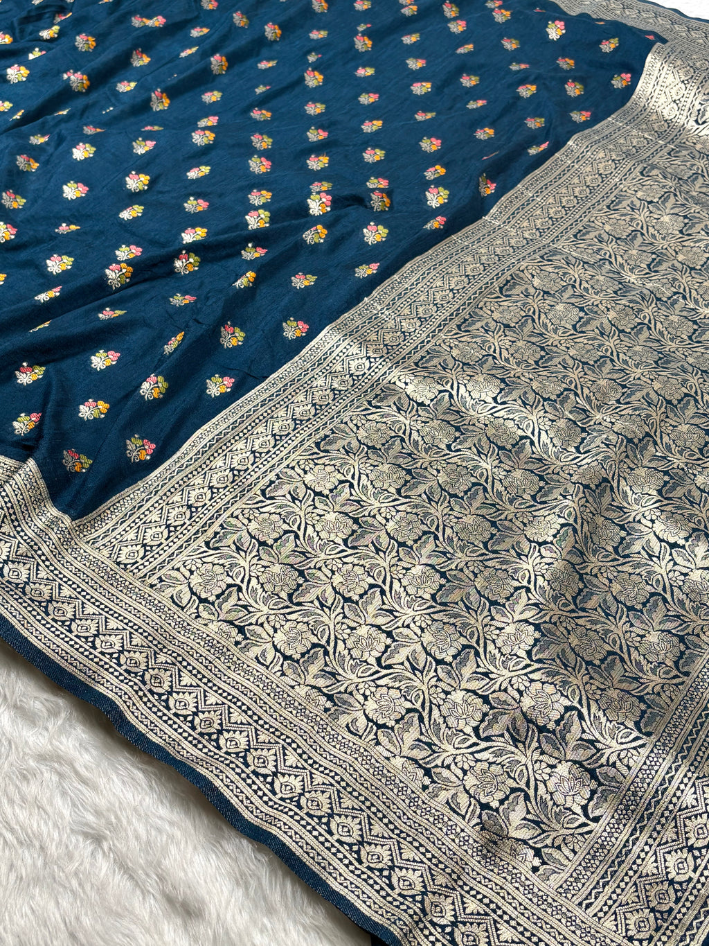 Banarasi Linen Pashmina Saree