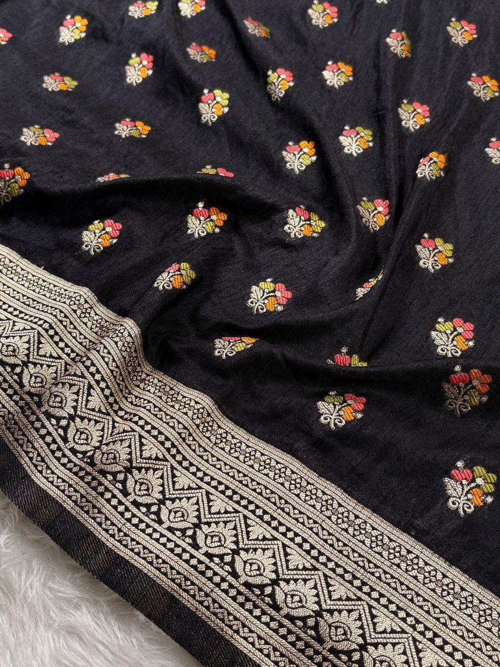 Banarasi Linen Pashmina Saree
