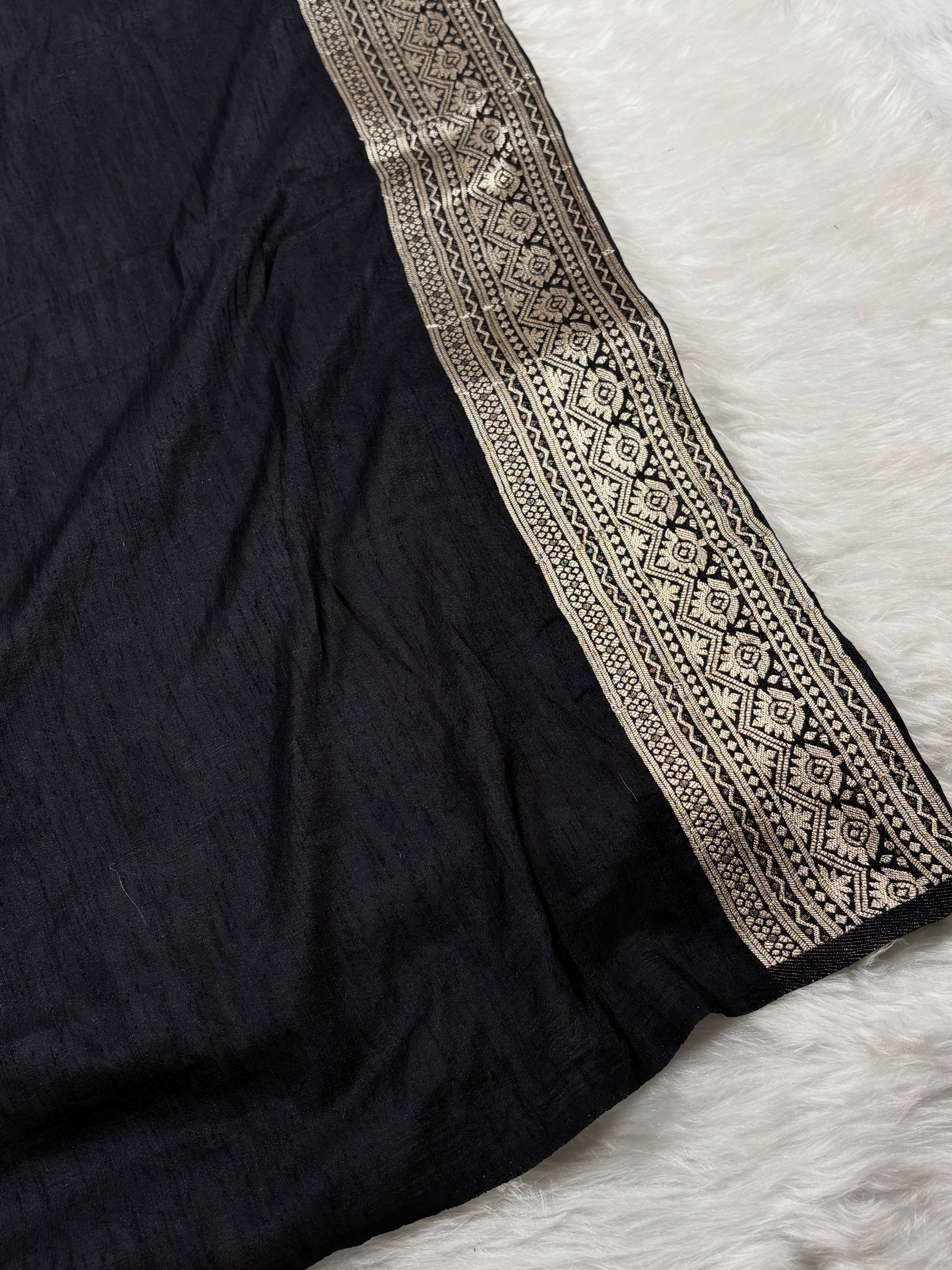 Banarasi Linen Pashmina Saree