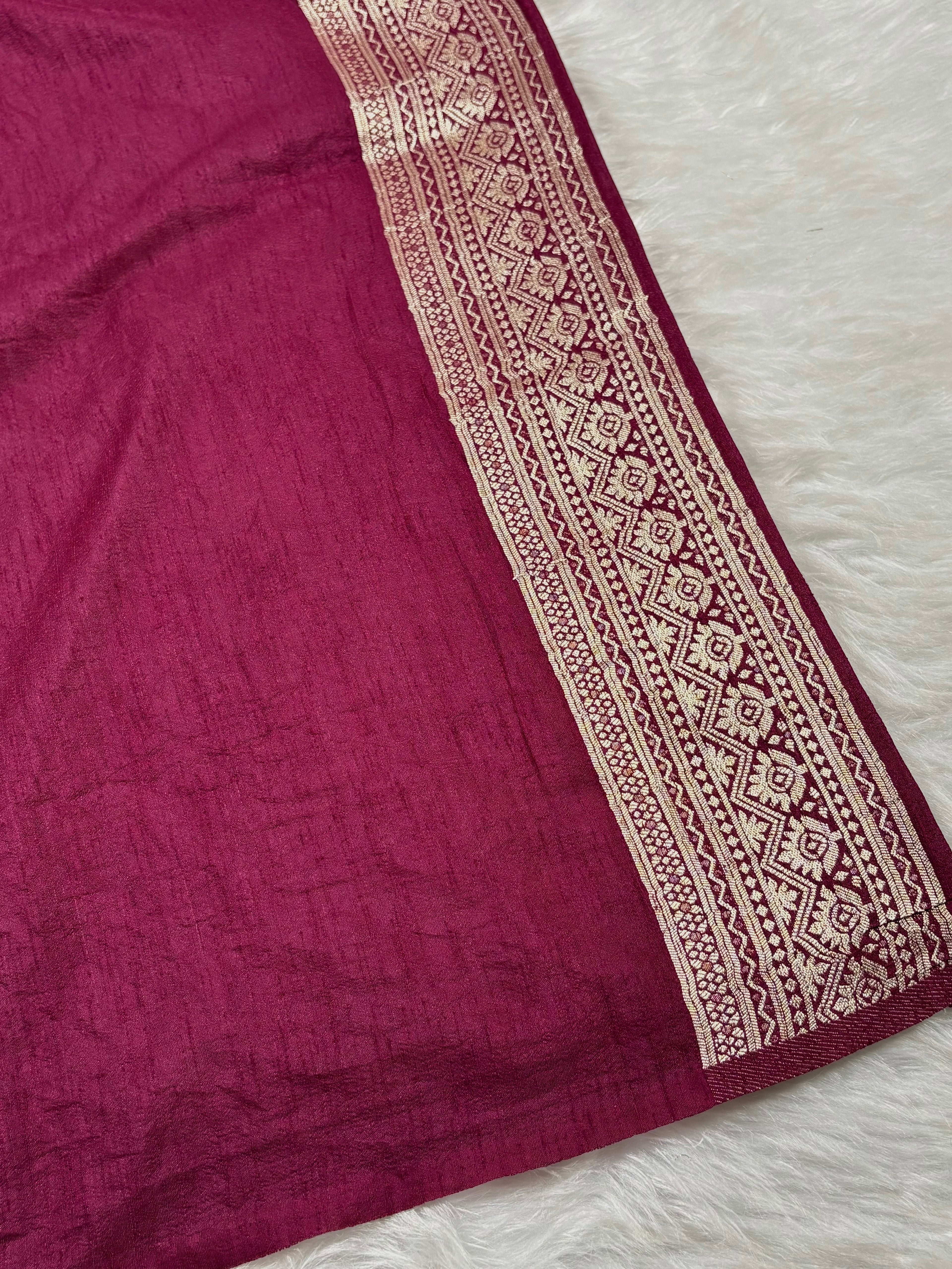 Banarasi Linen Pashmina Saree