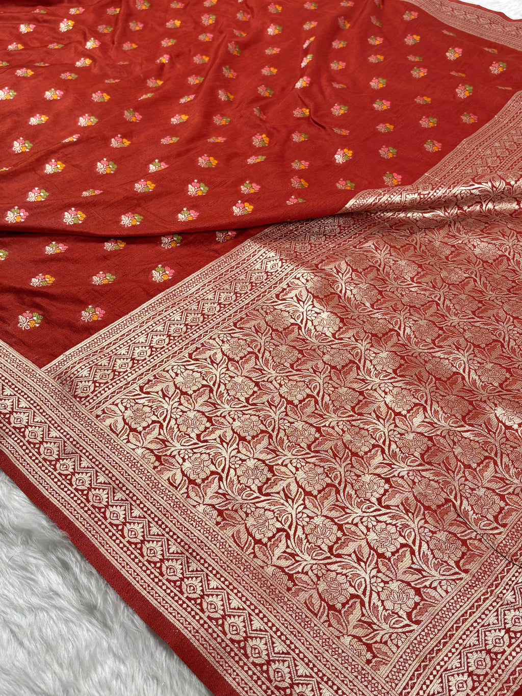 Banarasi Linen Pashmina Saree