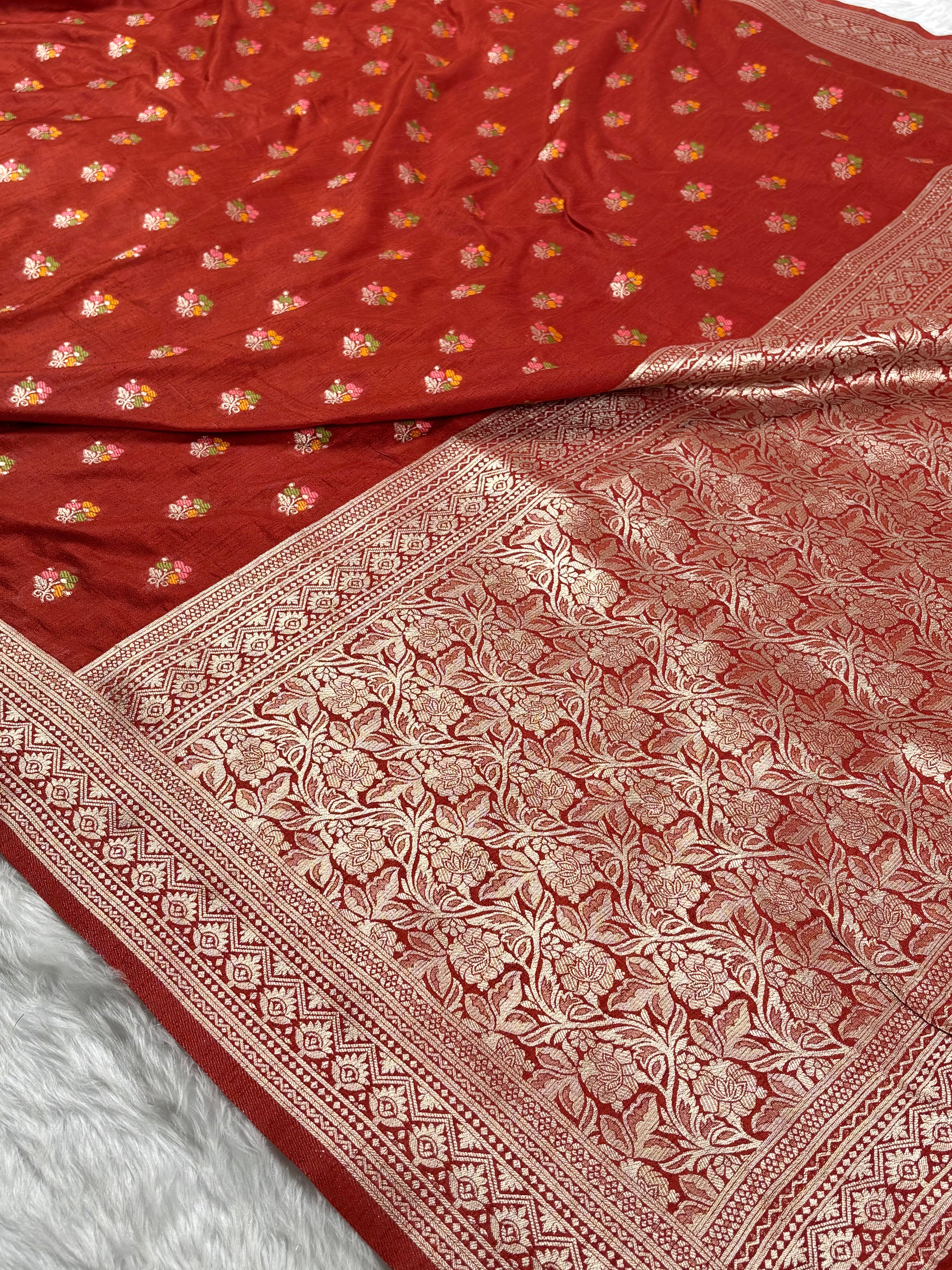 Banarasi Linen Pashmina Saree