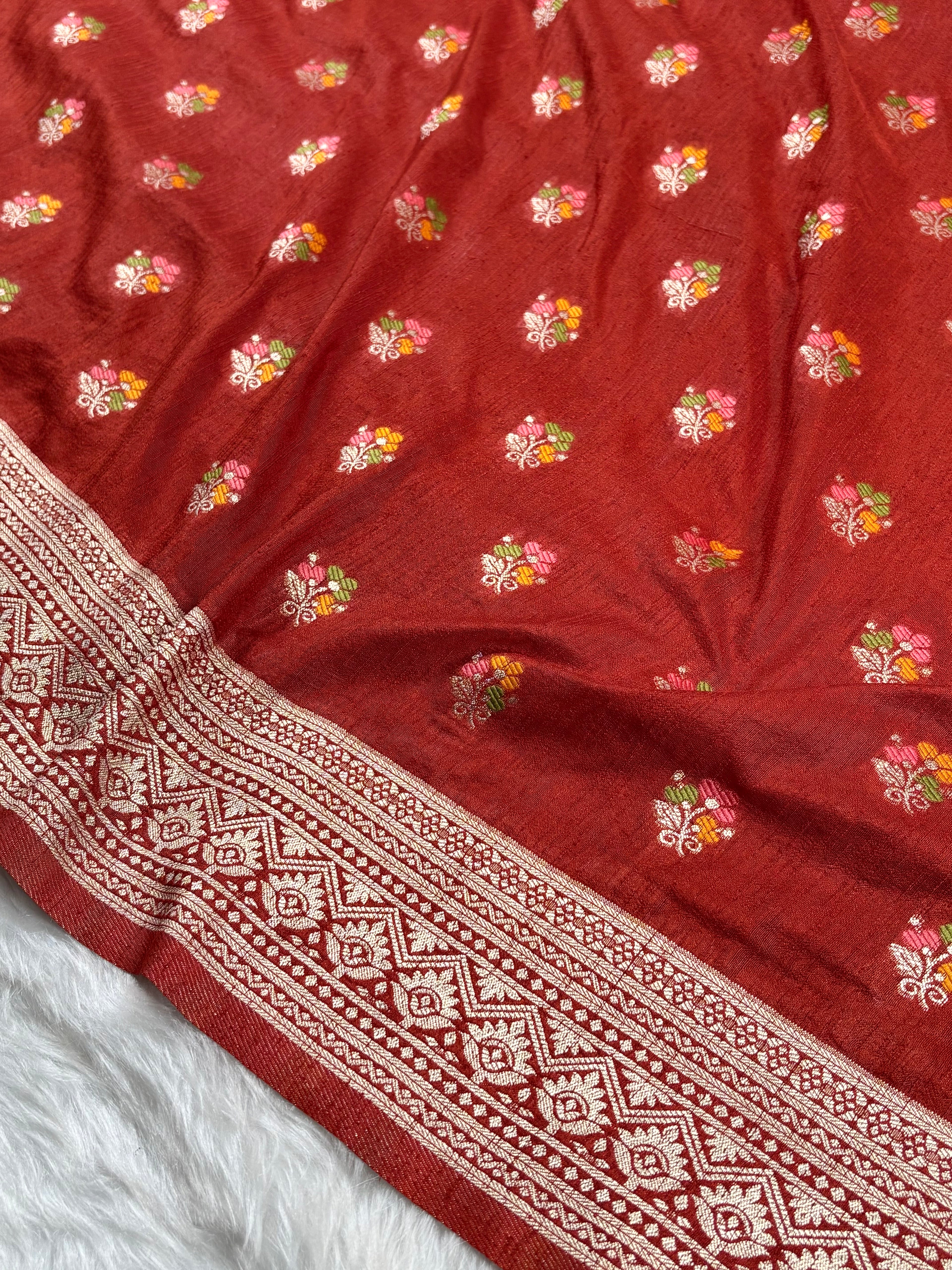Banarasi Linen Pashmina Saree