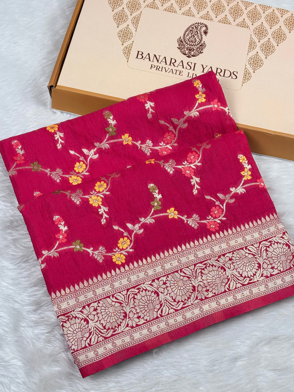 Banarasi Linen Pashmina Saree