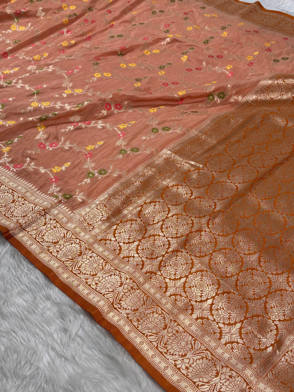 Banarasi Linen Pashmina Saree
